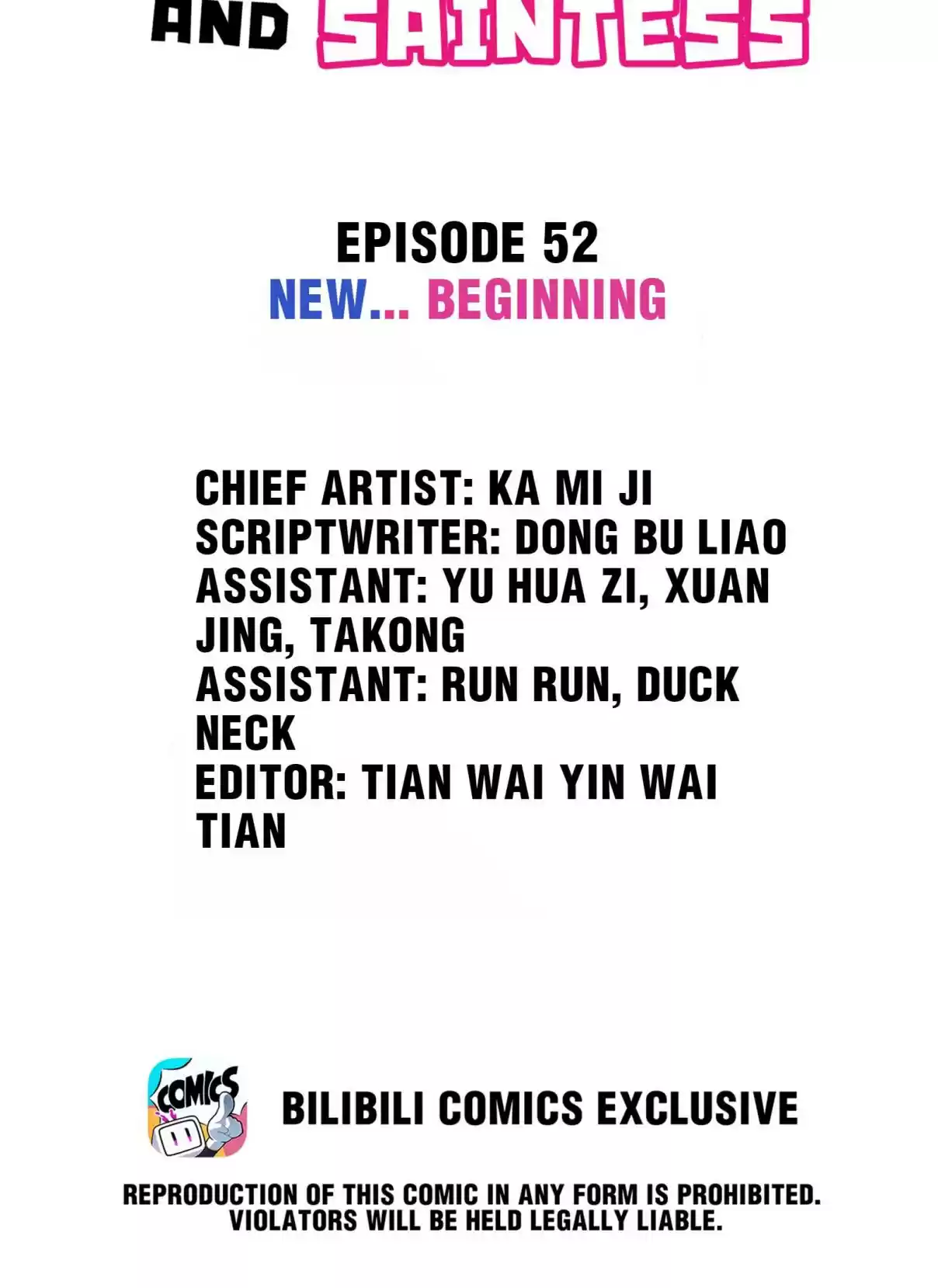 Handling the Demoness and Saintess 50.1 New... Beginning