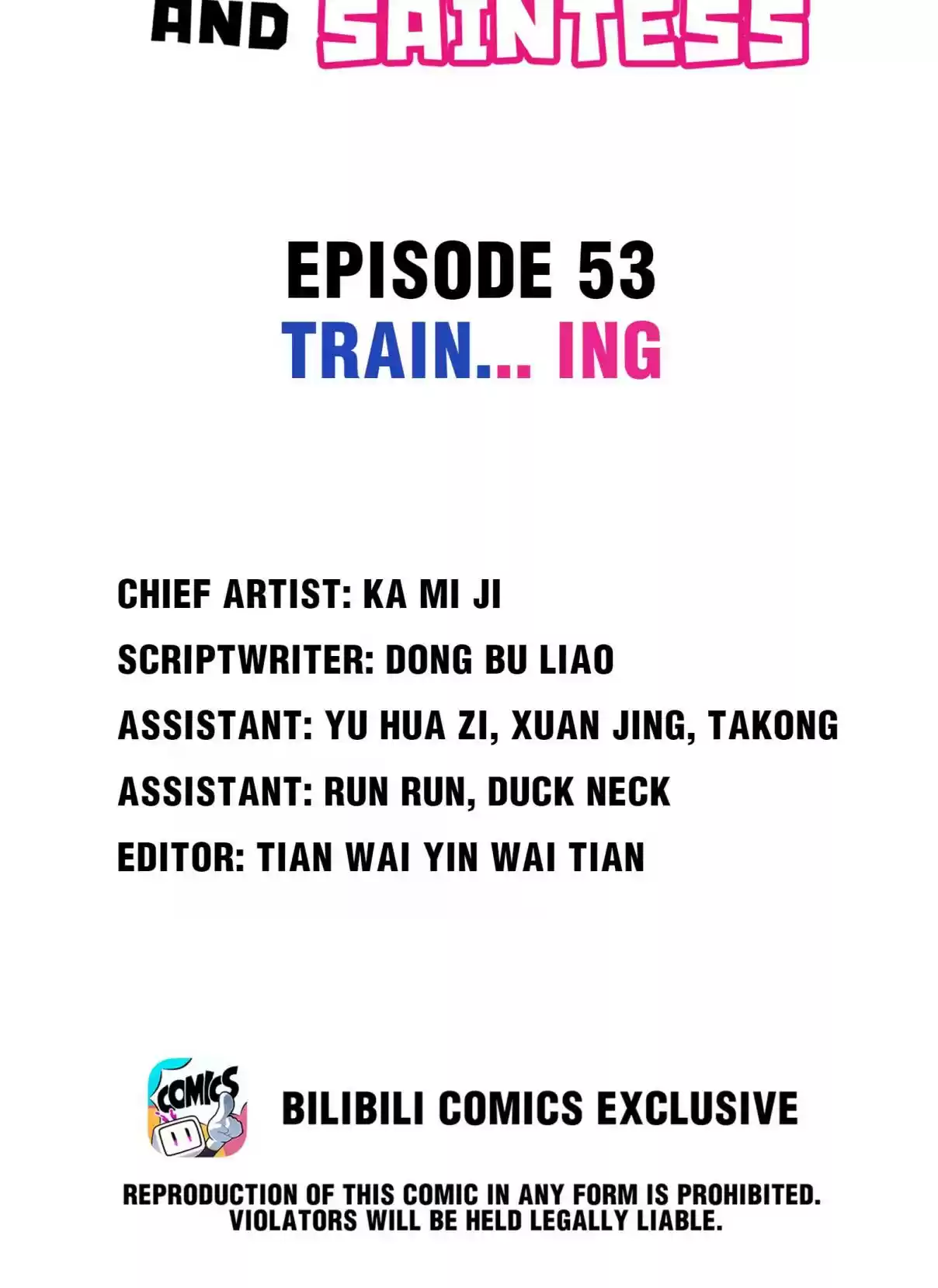 Handling the Demoness and Saintess 51.1 Train... Ing