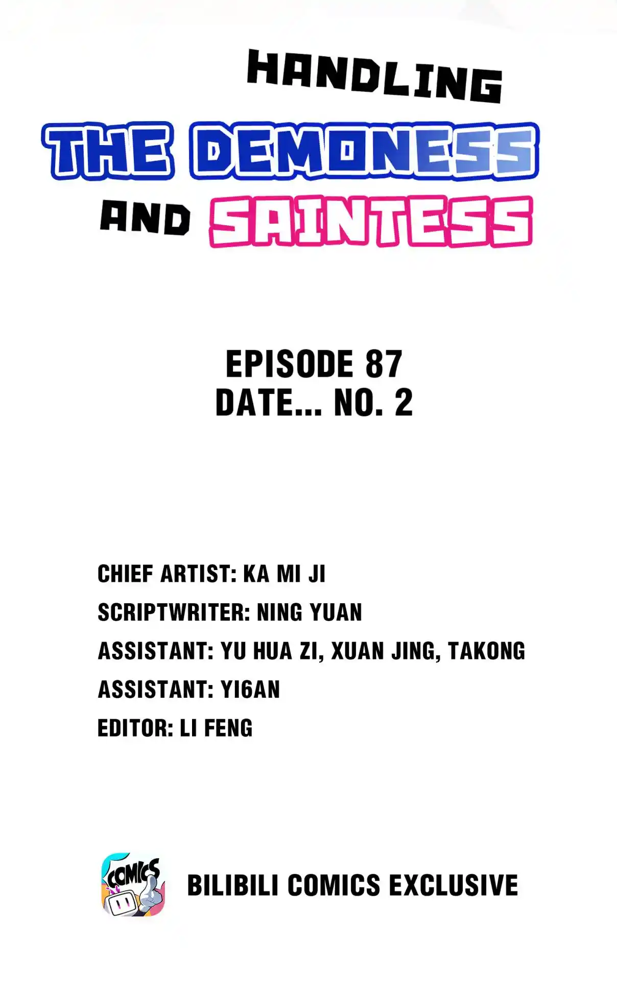 Handling the Demoness and Saintess 87