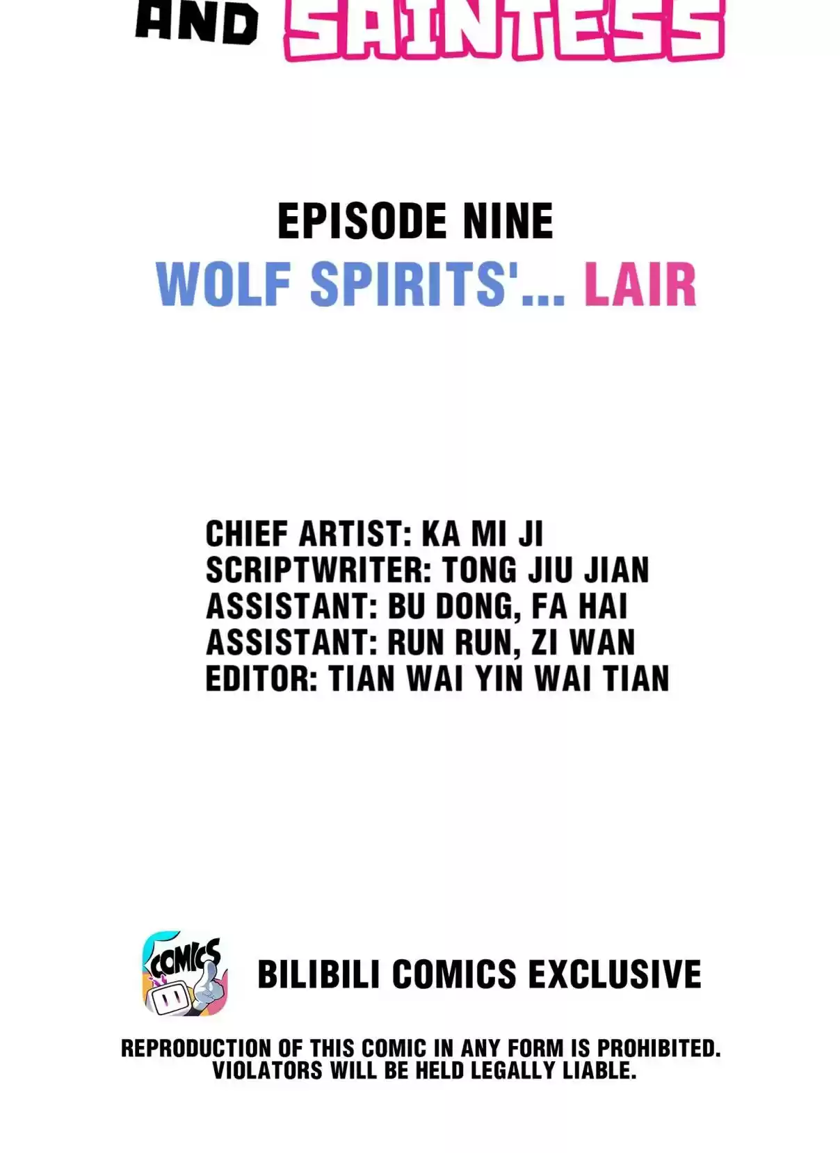 Handling the Demoness and Saintess 9 Wolf Spirits'... Lair