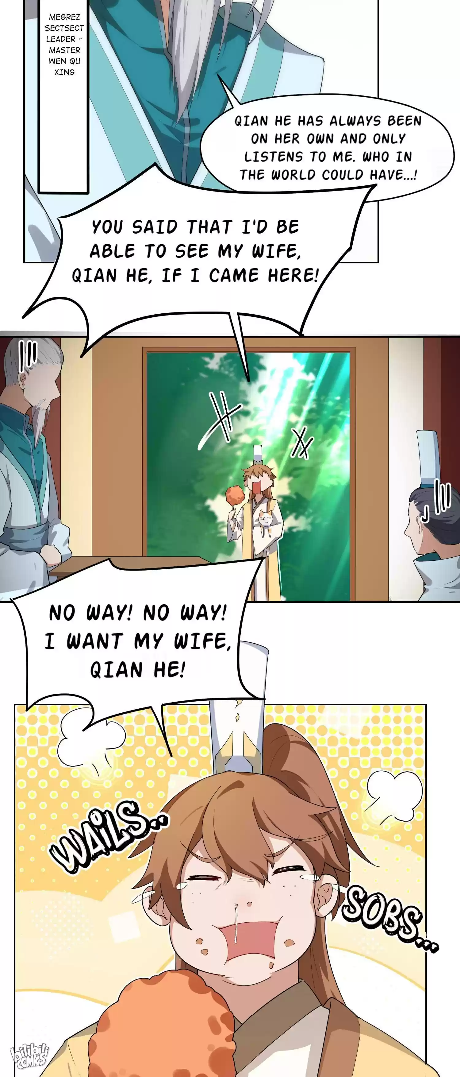 Handling The Demoness And Saintess Chapter 4: Qian He's... Hungry