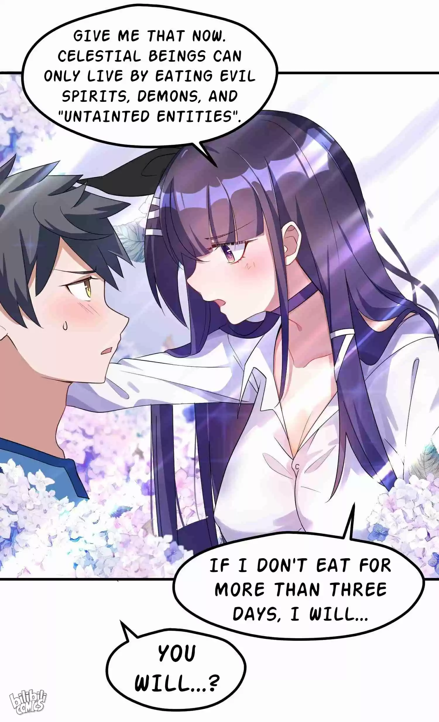 Handling The Demoness And Saintess Chapter 4: Qian He's... Hungry