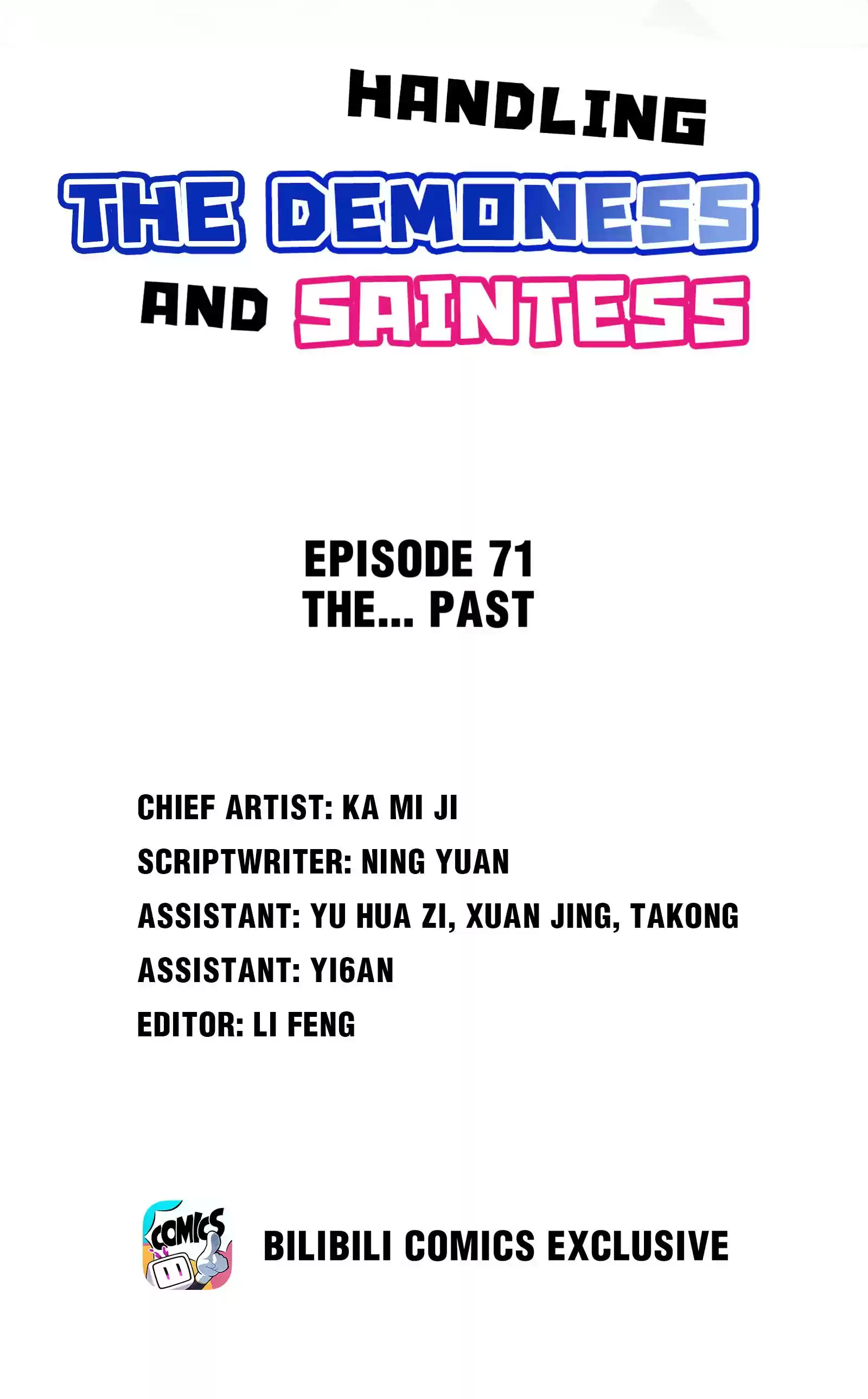 Handling The Demoness And Saintess Chapter 71