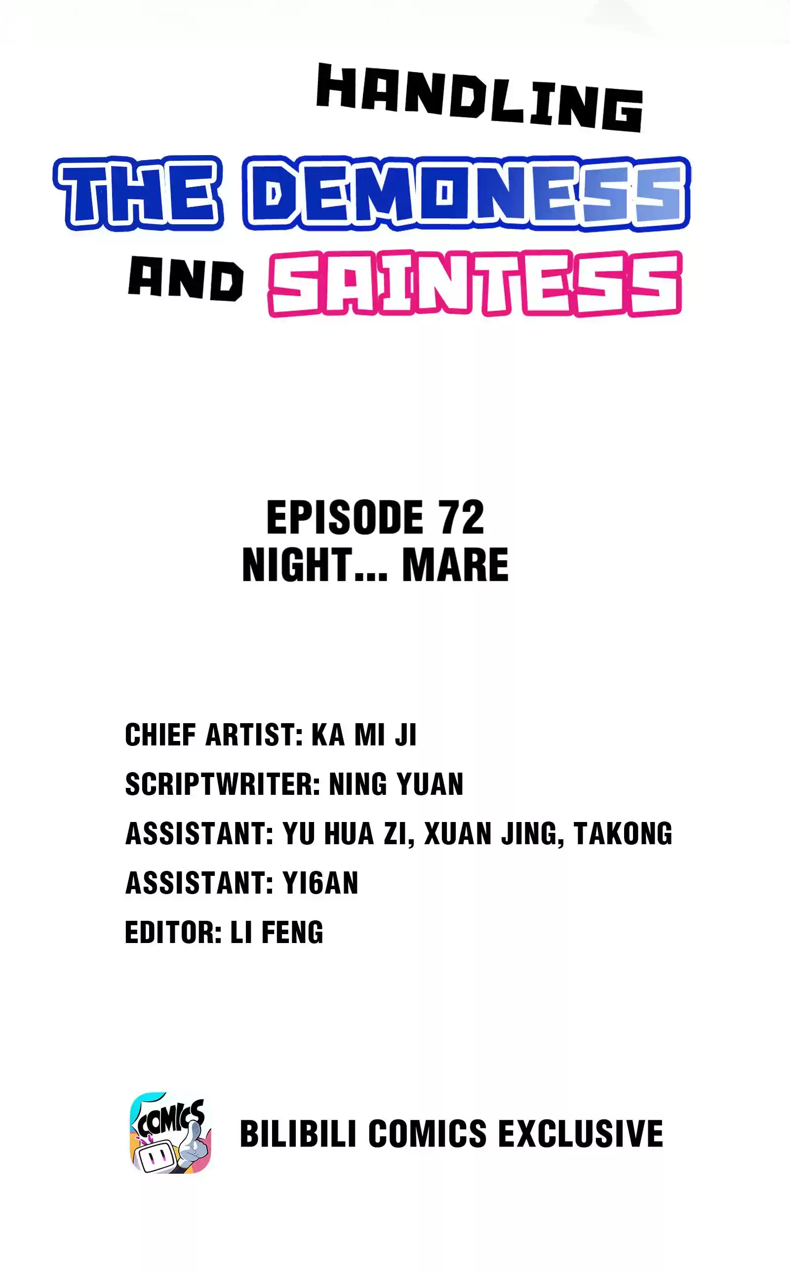 Handling The Demoness And Saintess Chapter 72