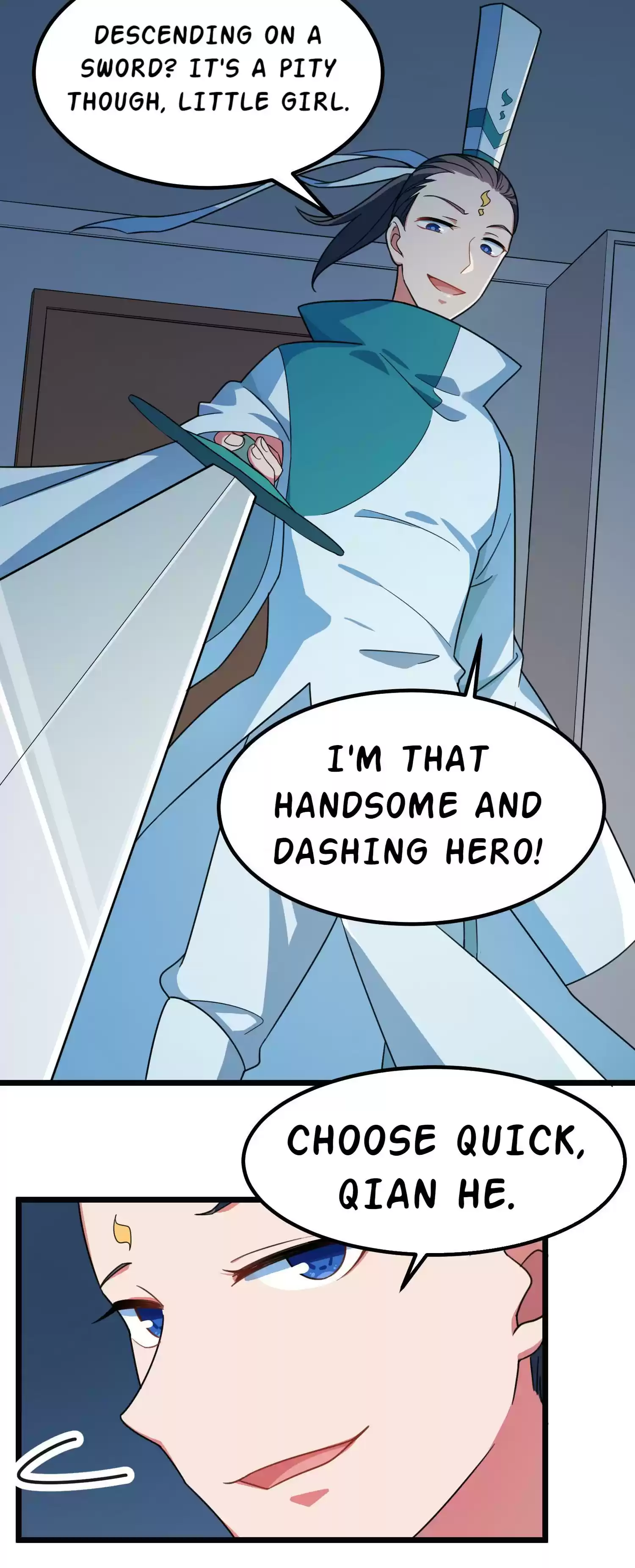 Handling The Demoness And Saintess Vol.1 Chapter 16.0: San Qiu's... Outburst Of Energy