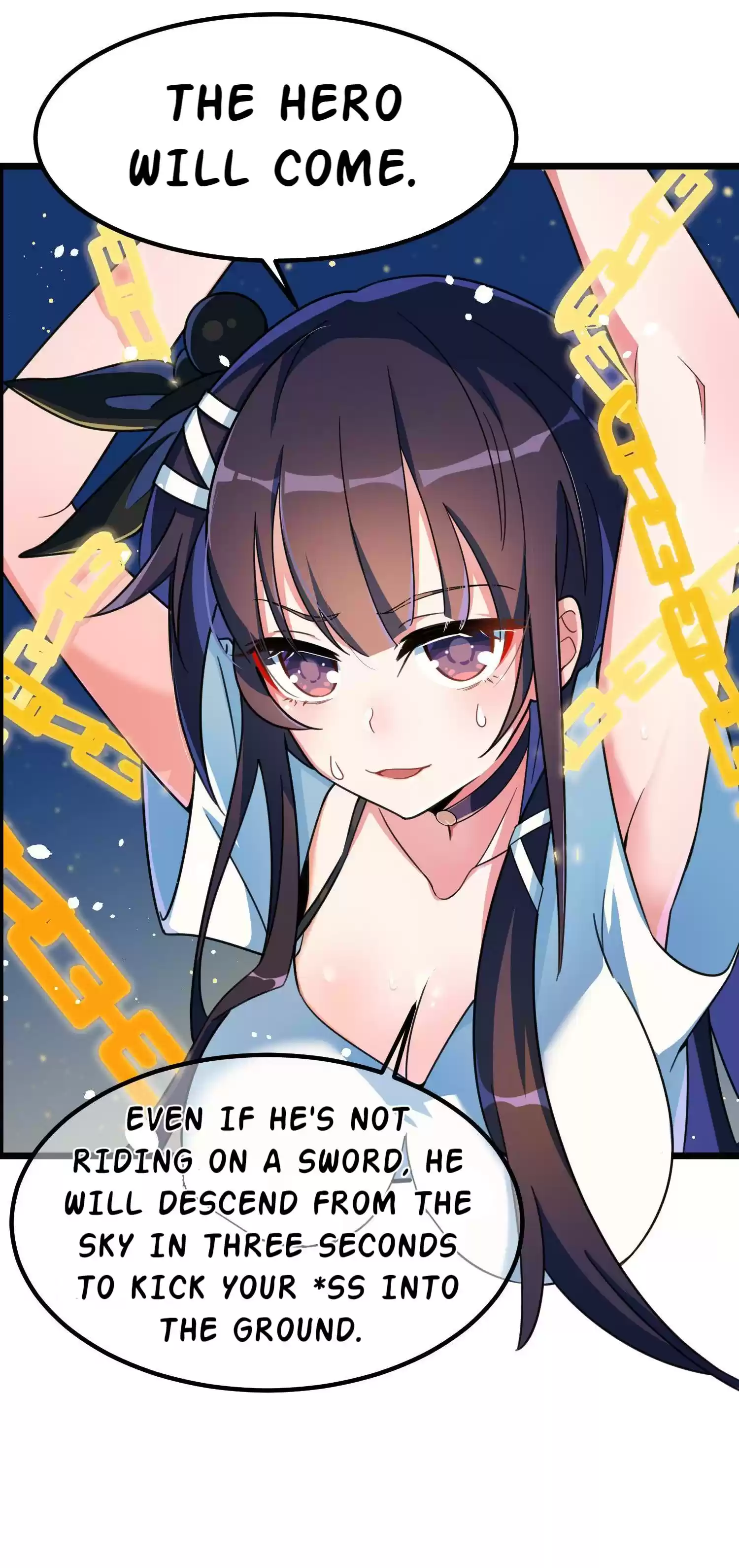 Handling The Demoness And Saintess Vol.1 Chapter 16.0: San Qiu's... Outburst Of Energy