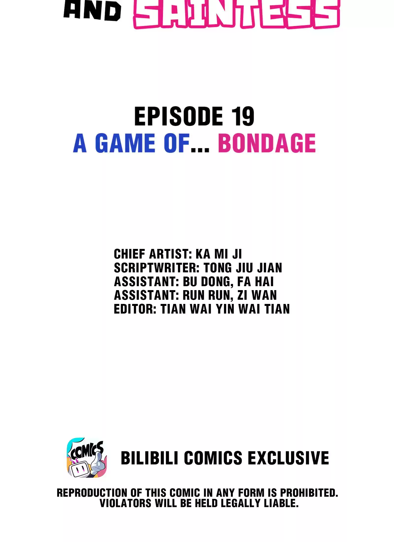 Handling The Demoness And Saintess Vol.1 Chapter 19: A Game Of... Bondage