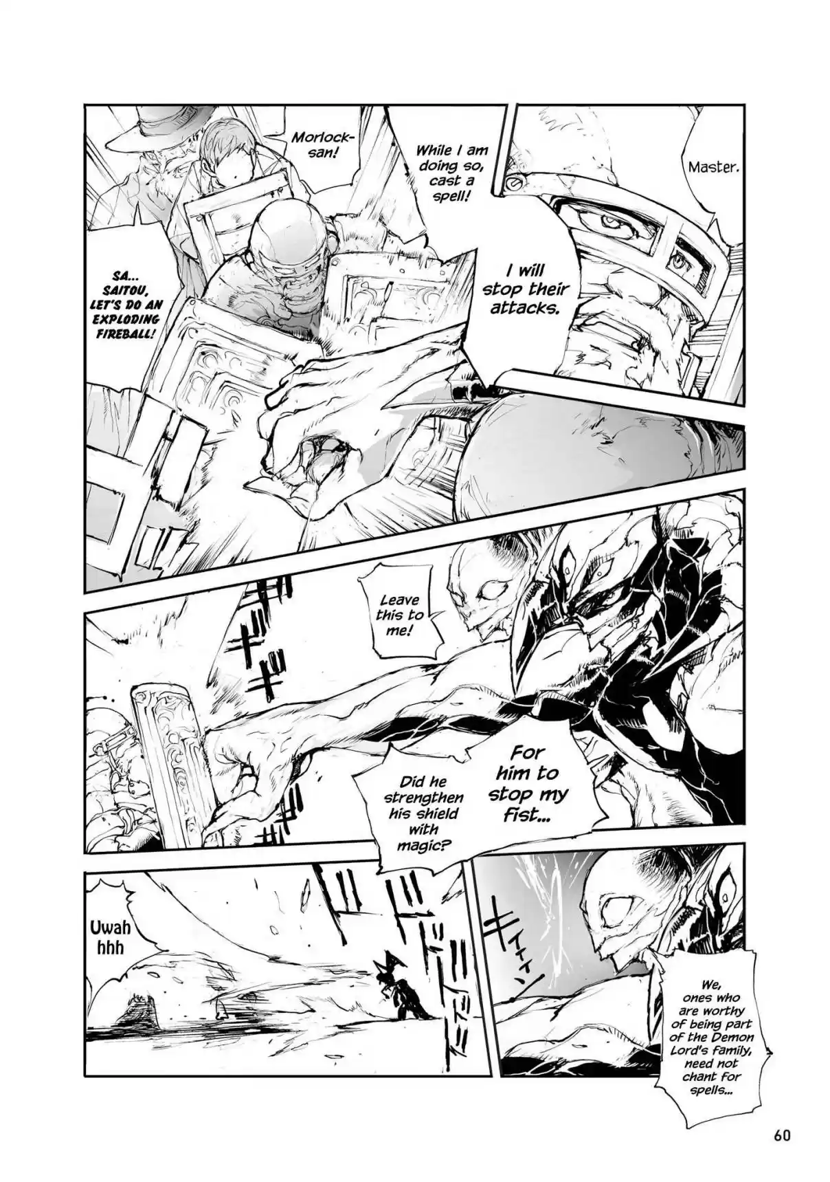 Handyman Saitou in Another World Ch. 34 Group Combat