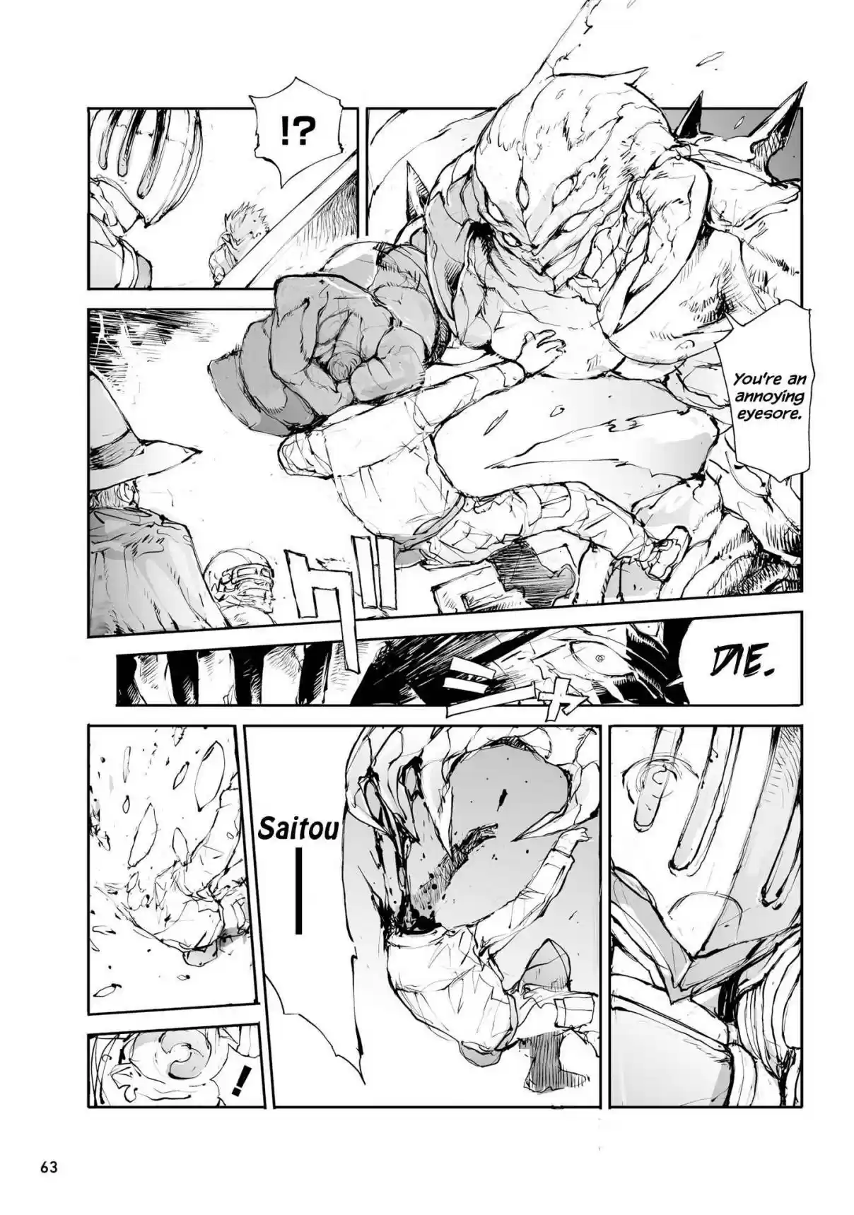 Handyman Saitou in Another World Ch. 34 Group Combat