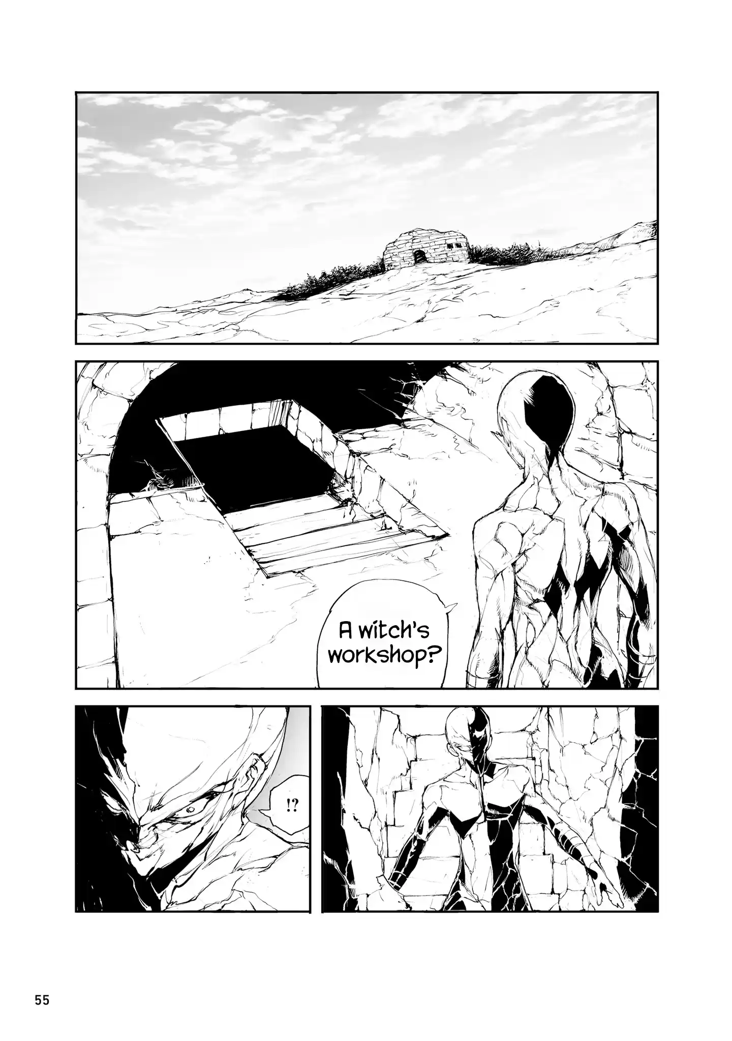 Handyman Saitou In Another World Chapter 33.5: The Ninja With The Legendary Skill & The Witch Who Lived For 400 Years Travel Edition