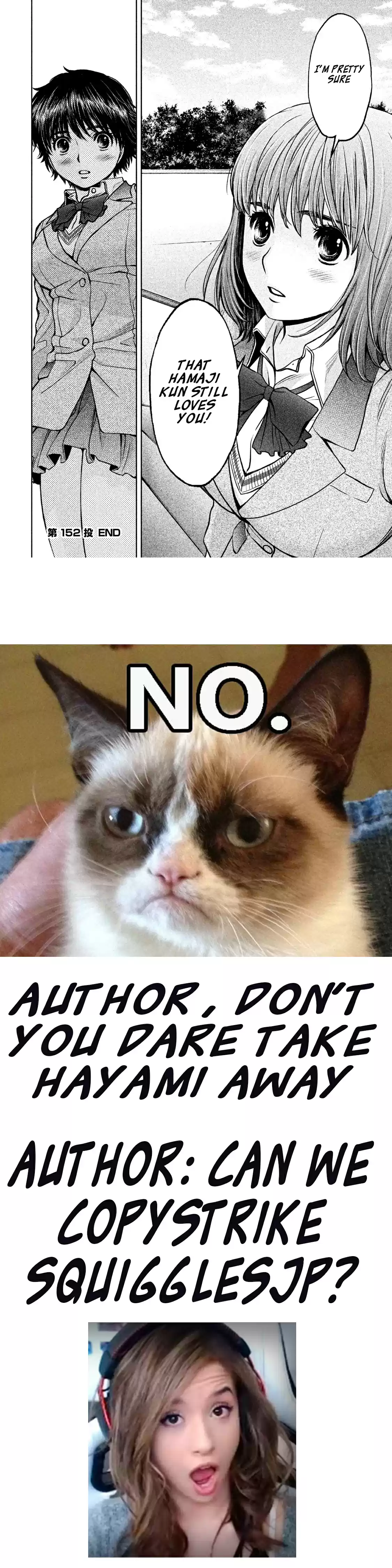 Hantsu x Trash Vol. 14 Ch. 152 What Do You Think?