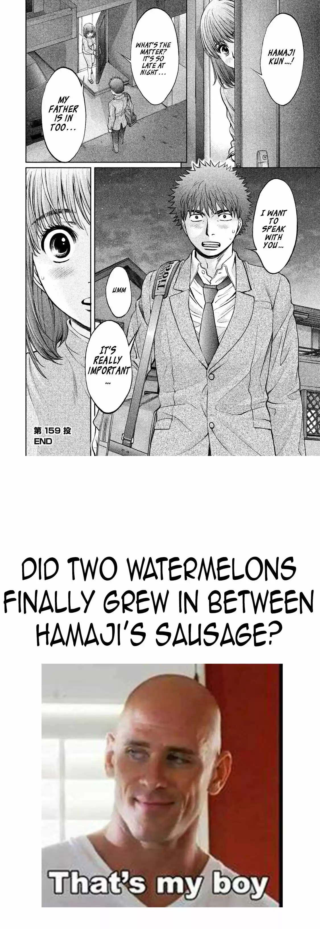 Hantsu x Trash Vol. 15 Ch. 159 Reply