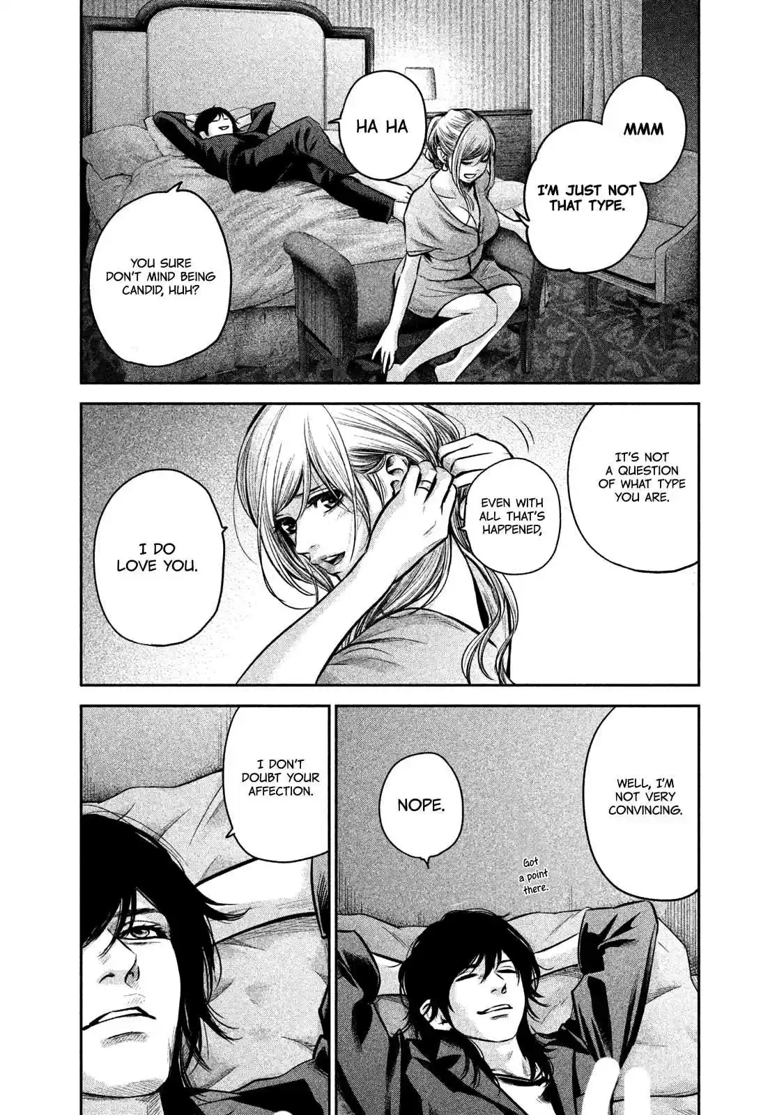 Hare kon. Vol. 15 Ch. 144 The Woman Who Doesn't Make Love Anymore.