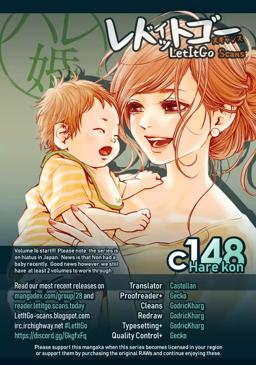 Hare kon. Vol. 16 Ch. 148 Hard Working Mommy.