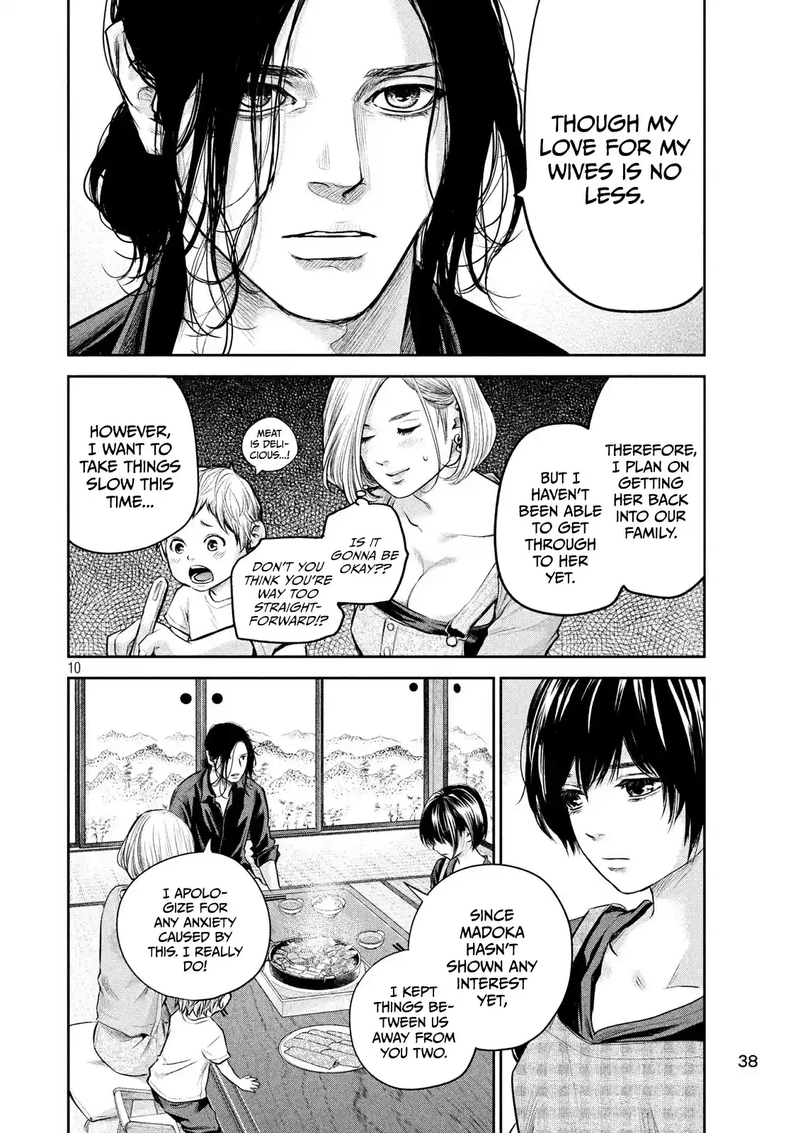 Hare kon. Vol. 18 Ch. 174 Wife's Sukiyaki Party