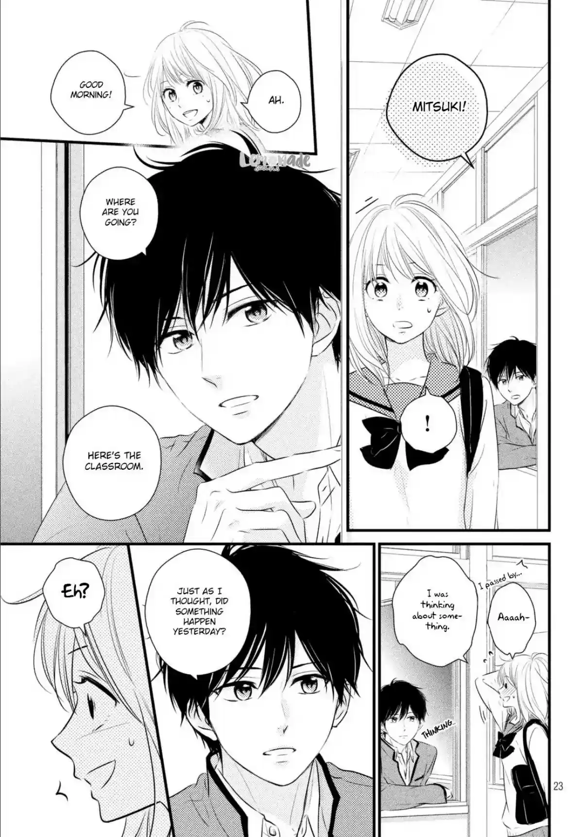 Haru Matsu Bokura Chapter 37: A Staight Feeling