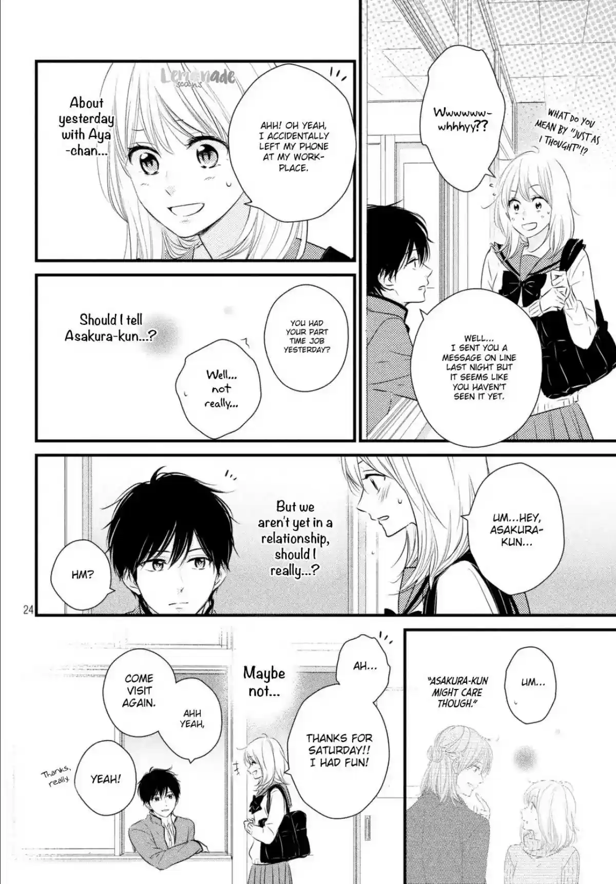 Haru Matsu Bokura Chapter 37: A Staight Feeling
