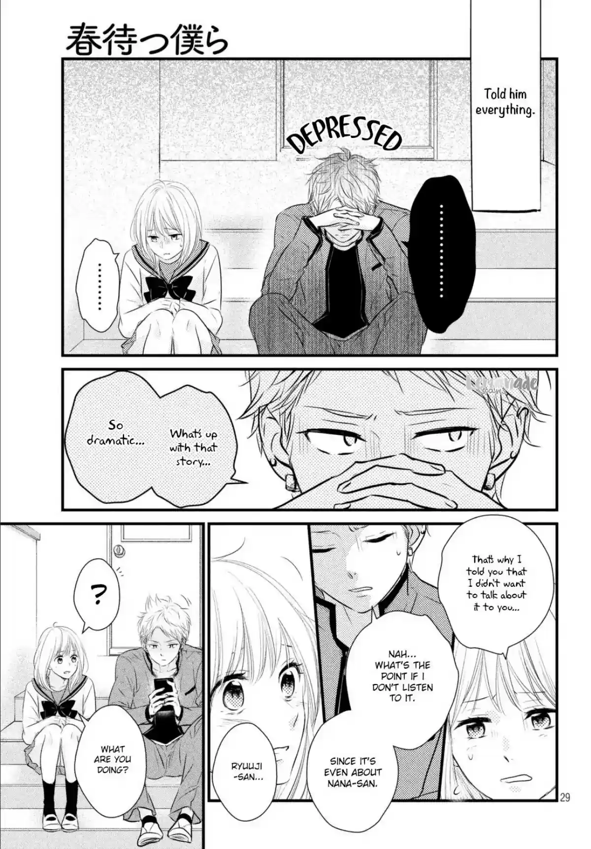 Haru Matsu Bokura Chapter 37: A Staight Feeling