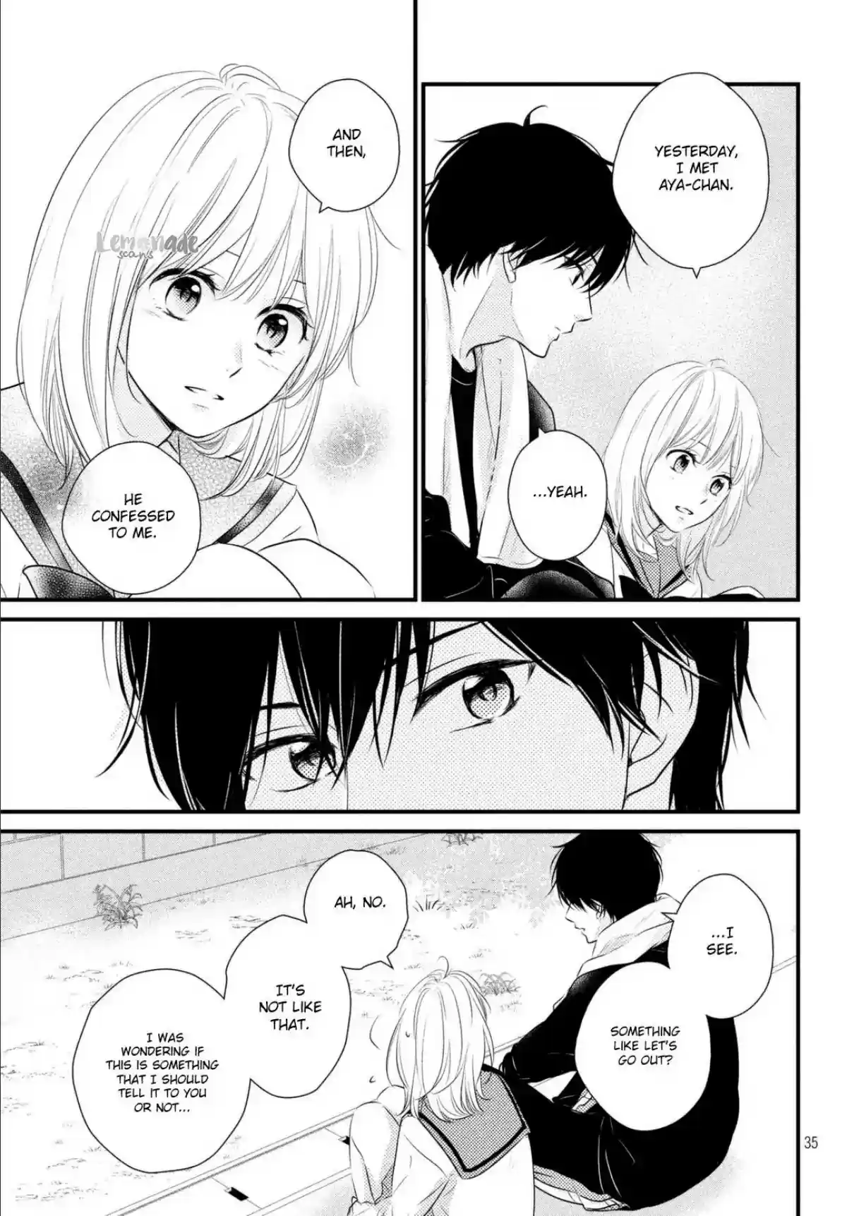 Haru Matsu Bokura Chapter 37: A Staight Feeling