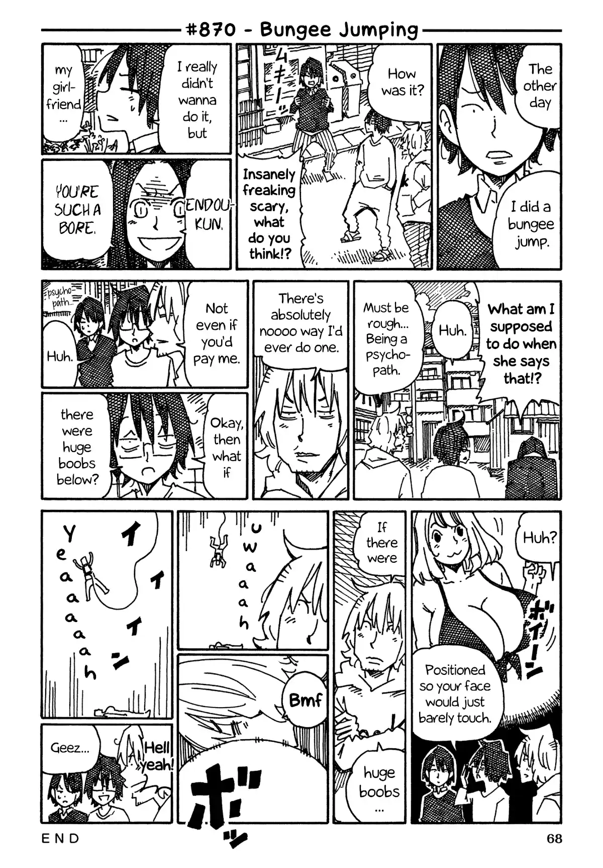 Hatarakanai Futari 870 Bungee Jumping