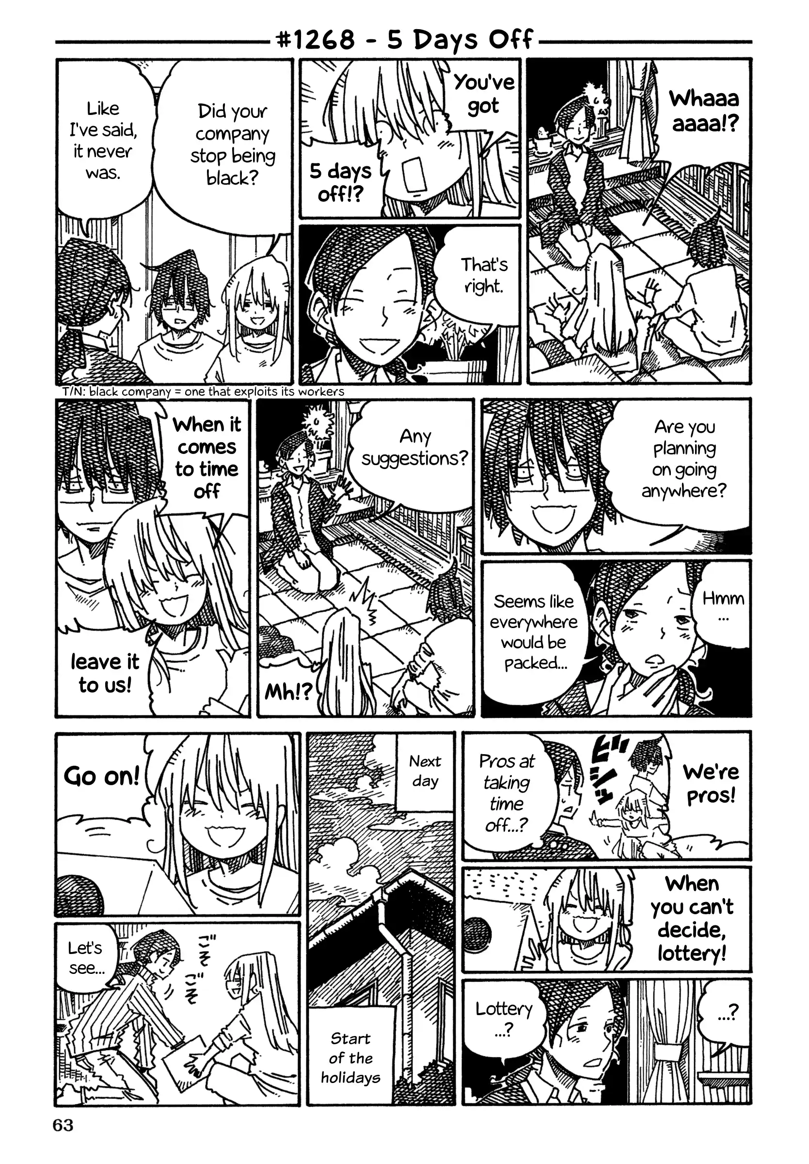 Hatarakanai Futari Chapter 1268