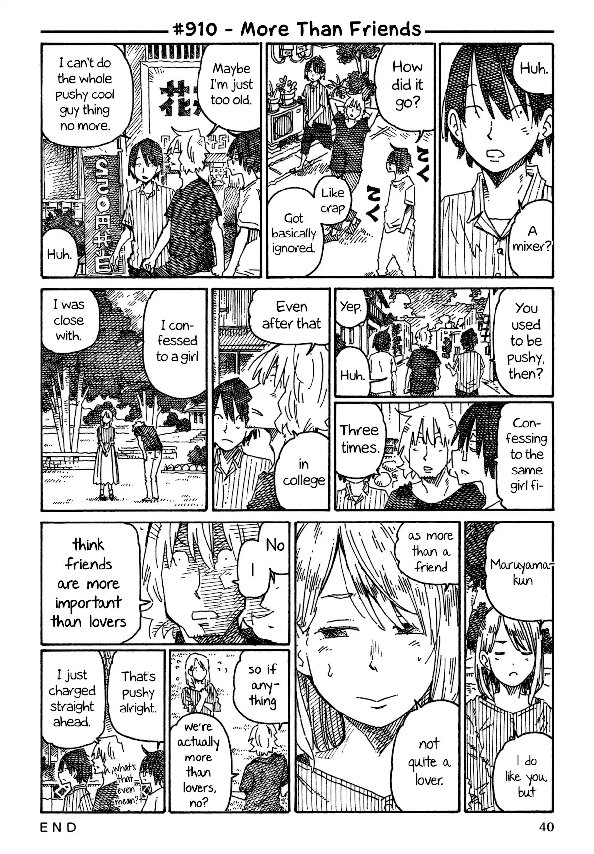Hatarakanai Futari Chapter 910