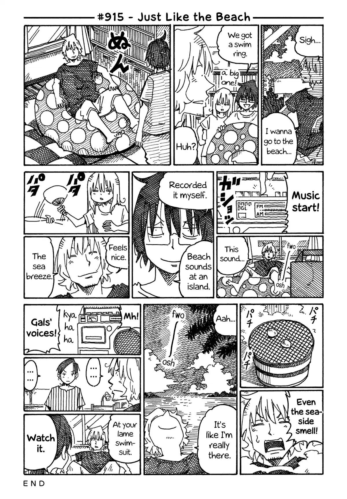 Hatarakanai Futari Chapter 915