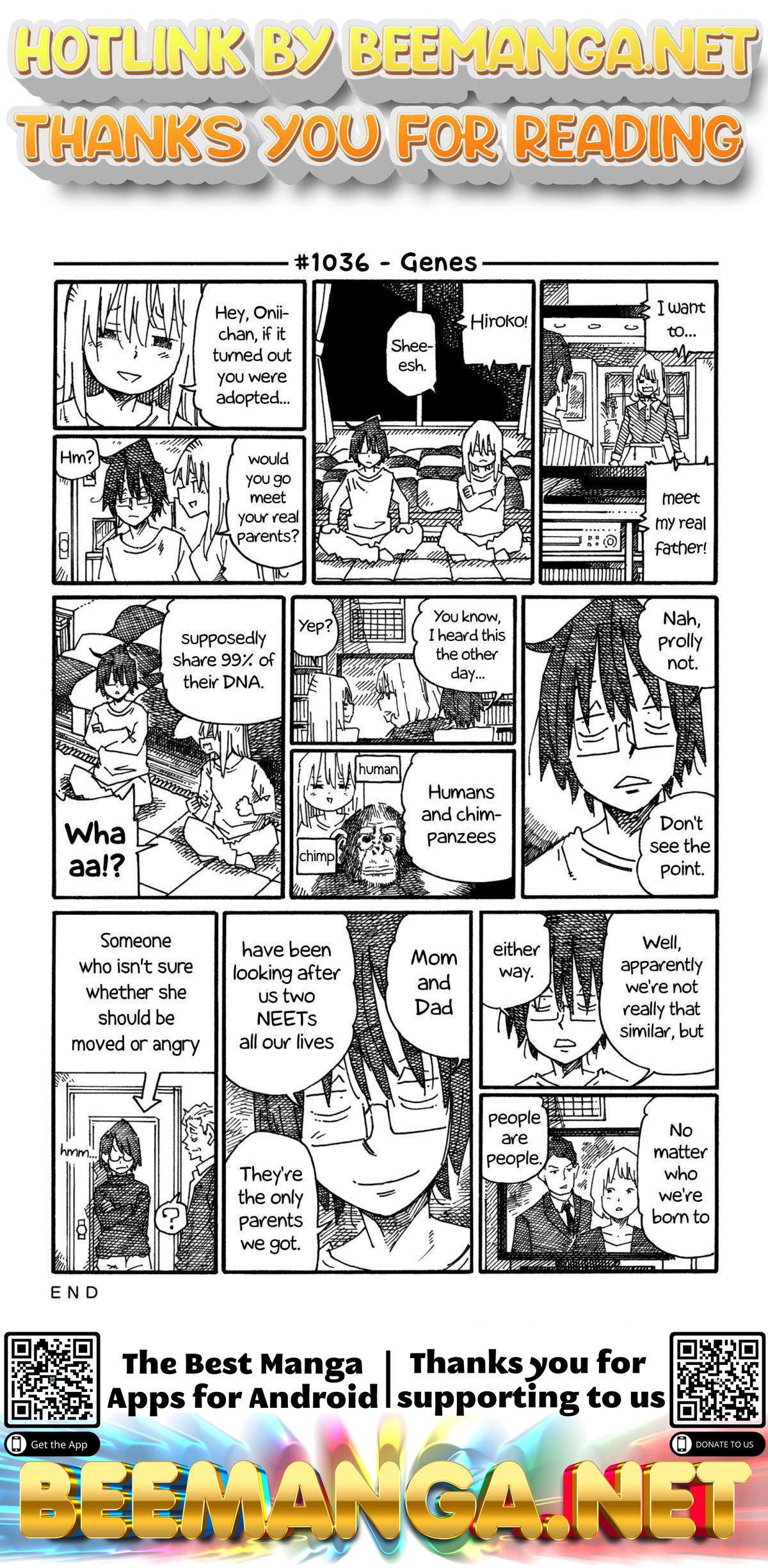 Hatarakanai Futari (The Jobless Siblings) Chapter 1036