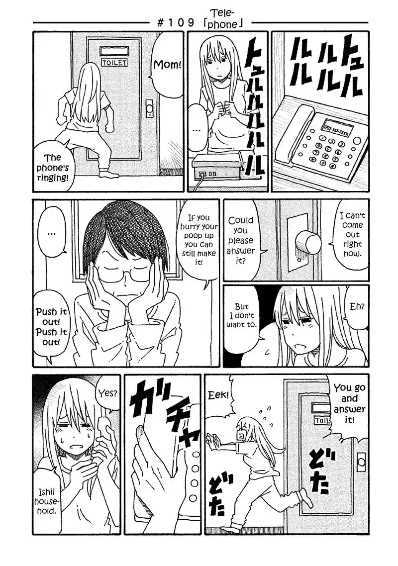 Hatarakanai Futari (The Jobless Siblings) Chapter 109: Telephone