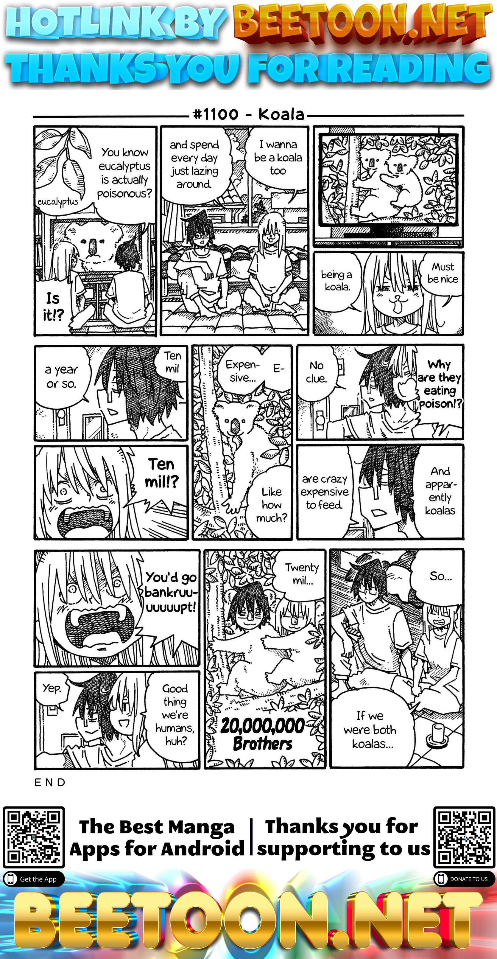 Hatarakanai Futari (The Jobless Siblings) Chapter 1100