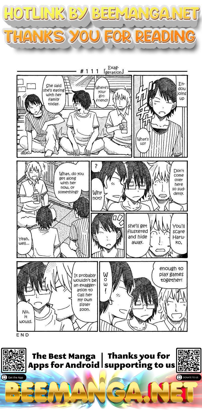 Hatarakanai Futari (The Jobless Siblings) Chapter 111: Exageration