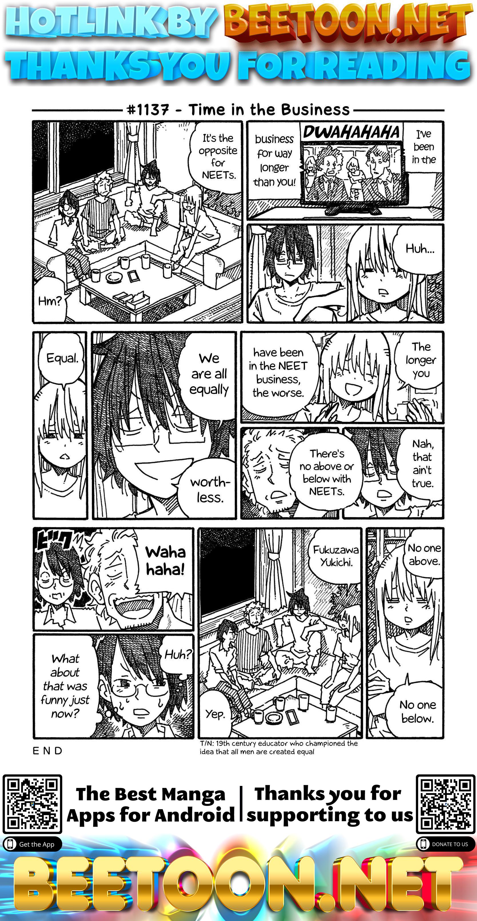 Hatarakanai Futari (The Jobless Siblings) Chapter 1137