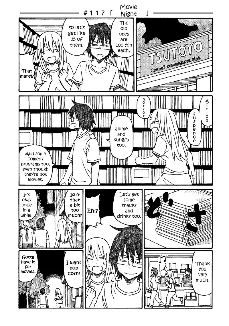Hatarakanai Futari (The Jobless Siblings) Chapter 117: Movie Night