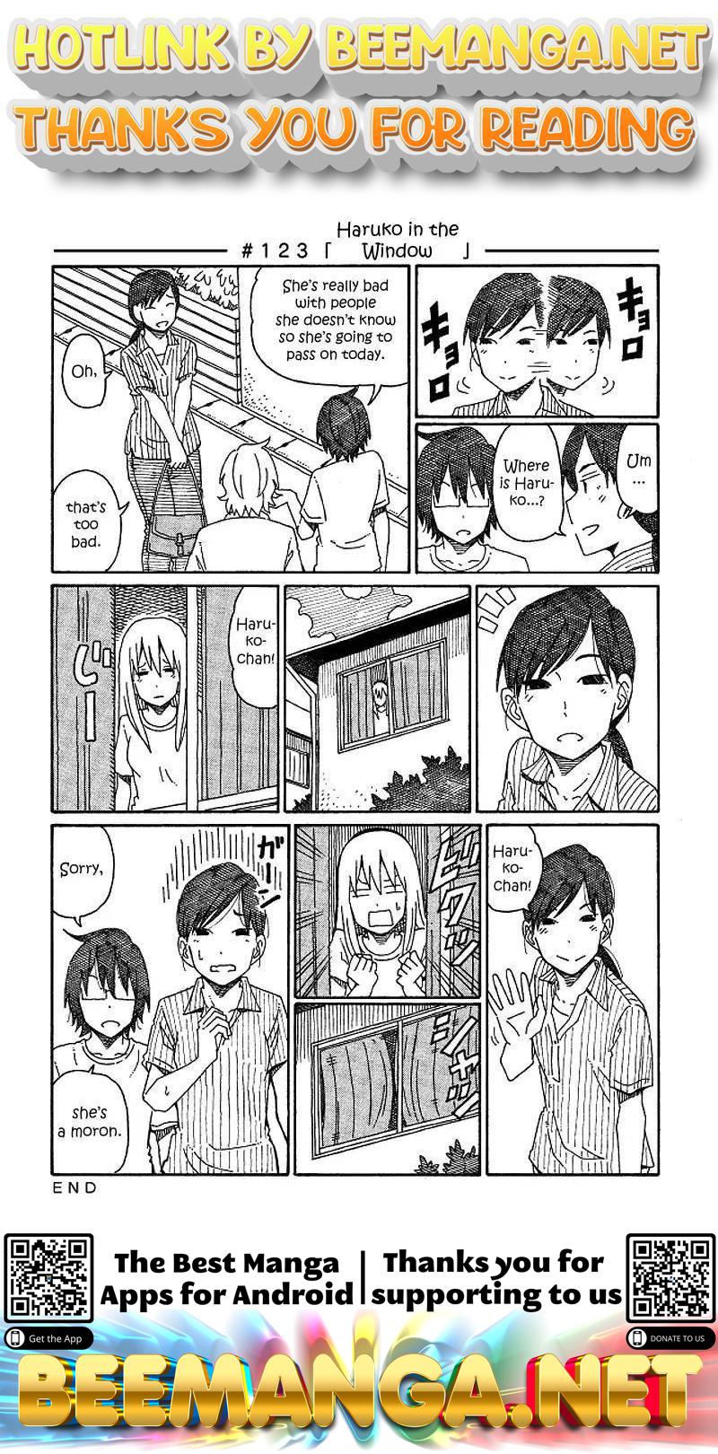 Hatarakanai Futari (The Jobless Siblings) Chapter 123: Haruko In The Window