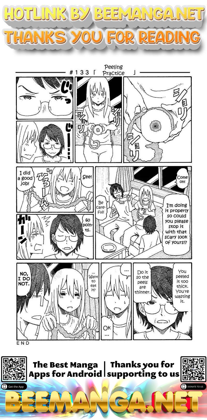 Hatarakanai Futari (The Jobless Siblings) Chapter 133: Peeling Practice