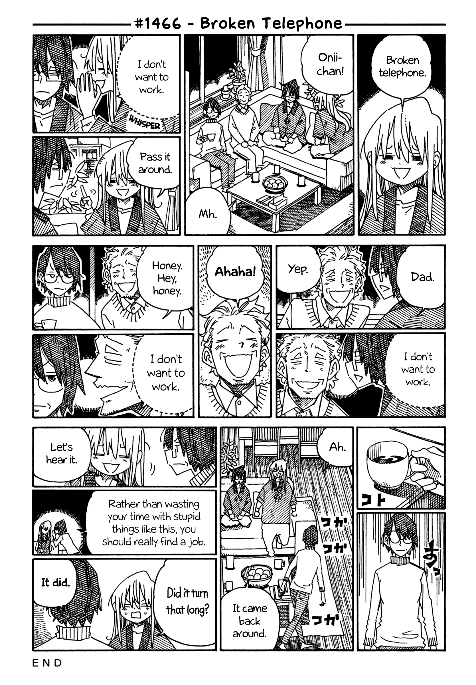 Hatarakanai Futari (The Jobless Siblings) Chapter 1466