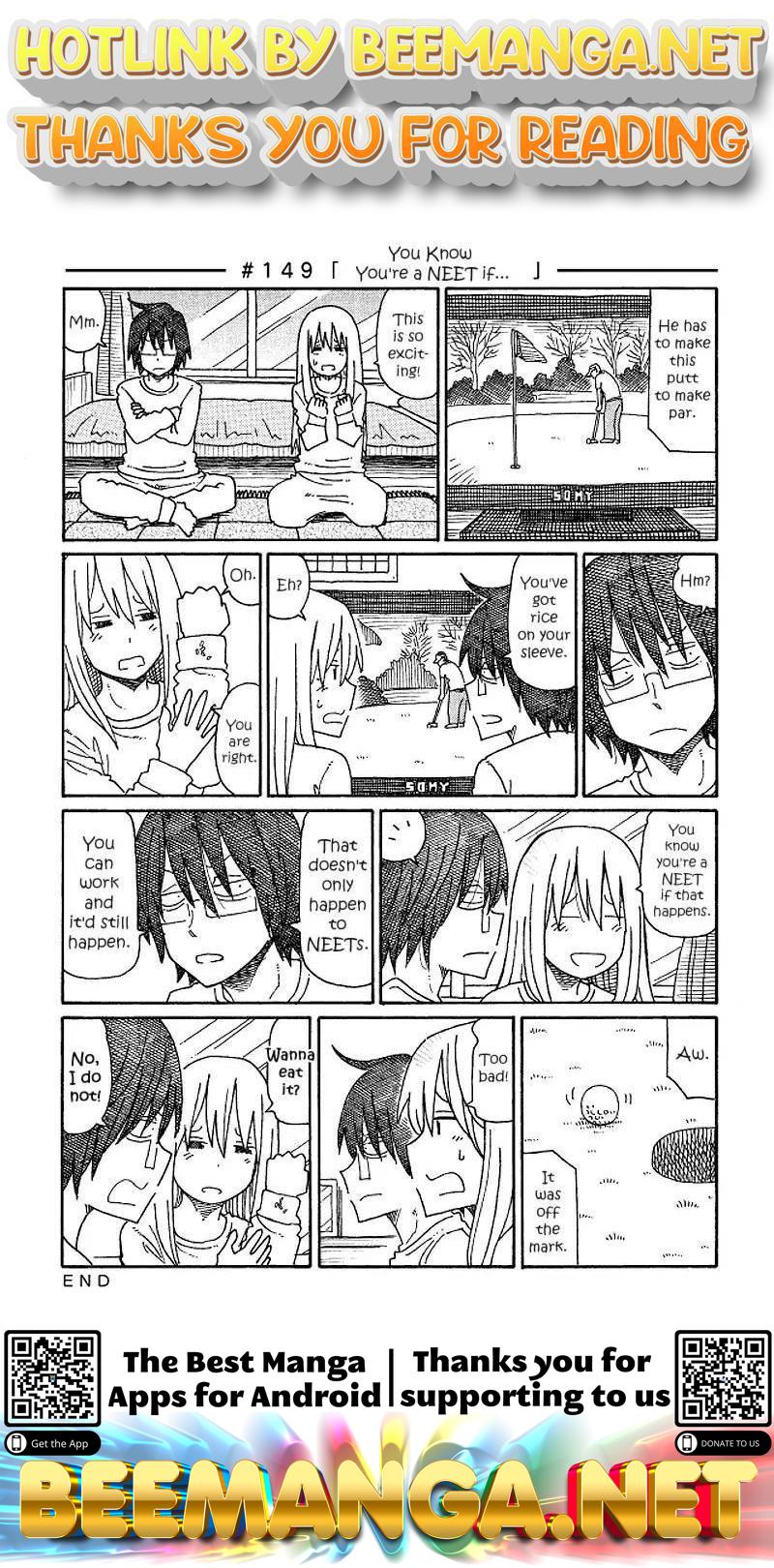 Hatarakanai Futari (The Jobless Siblings) Chapter 149: You Know You're a NEET if ...