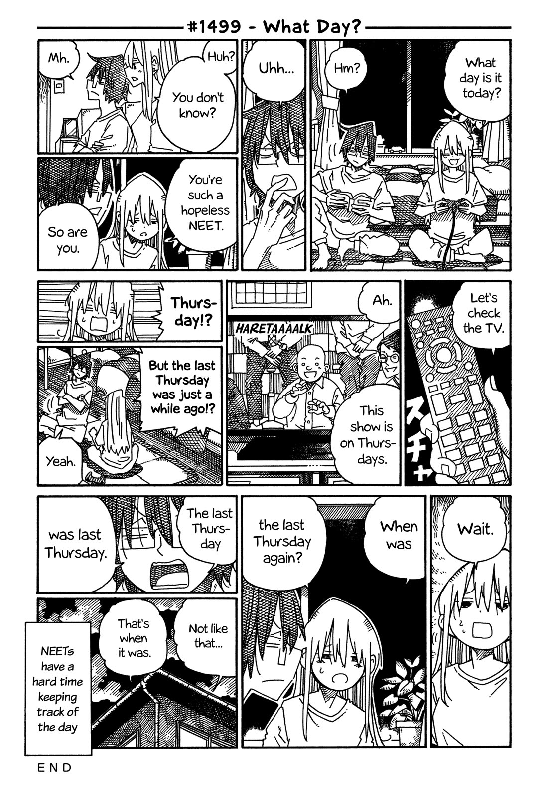 Hatarakanai Futari (The Jobless Siblings) Chapter 1499