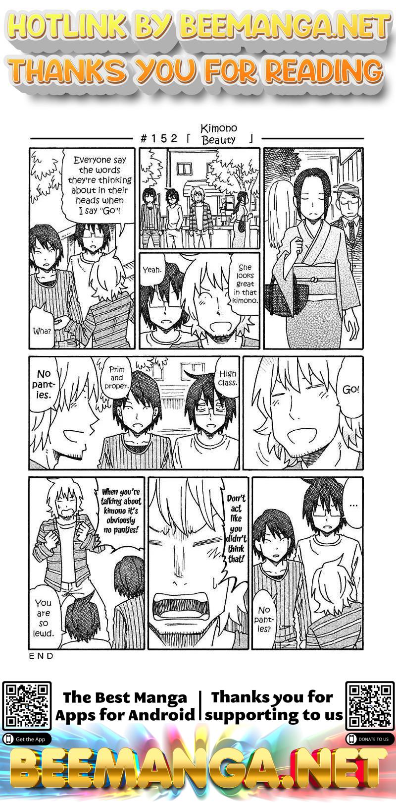 Hatarakanai Futari (The Jobless Siblings) Chapter 152: Kimono Beauty