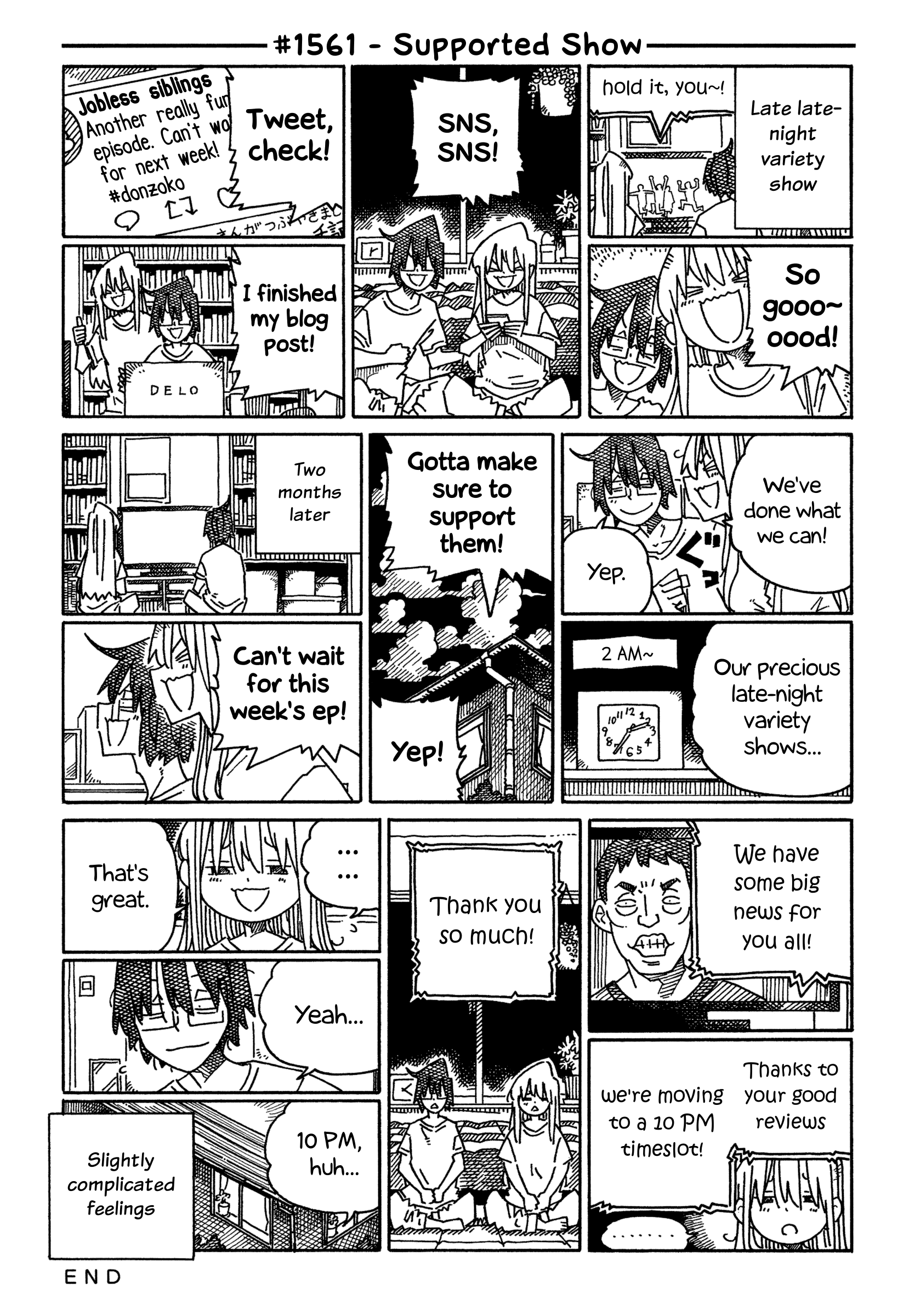 Hatarakanai Futari (The Jobless Siblings) Chapter 1561