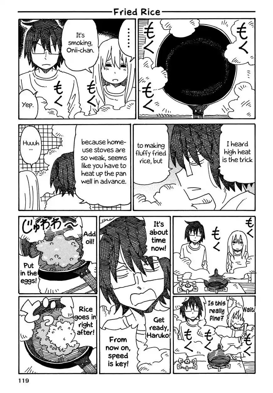 Hatarakanai Futari (The Jobless Siblings) Chapter 250.3: Fried Rice