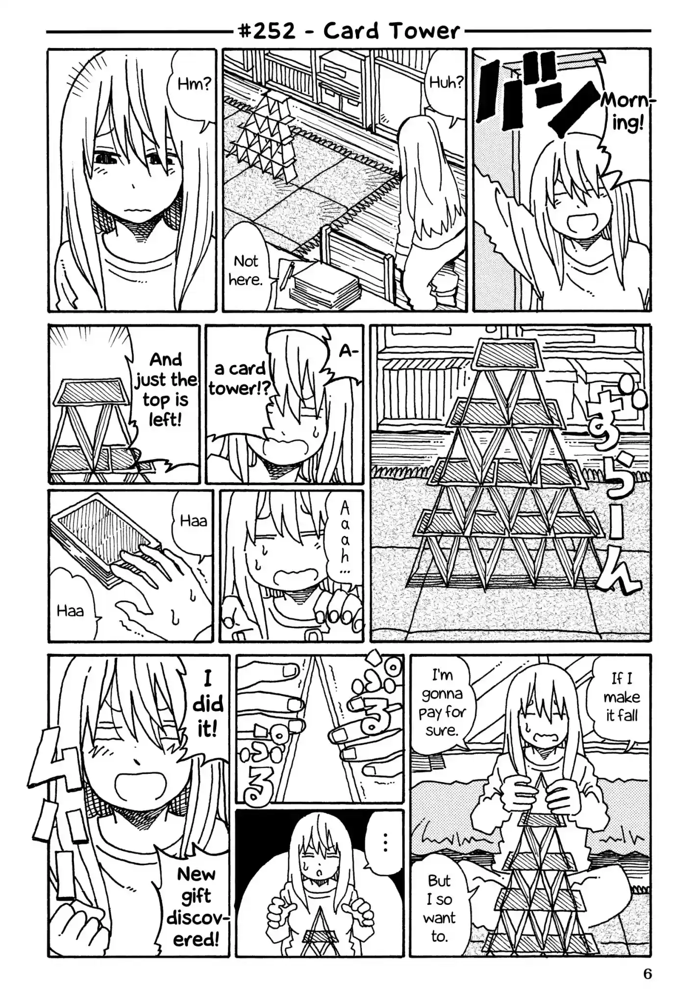 Hatarakanai Futari (The Jobless Siblings) Chapter 252: Card Tower