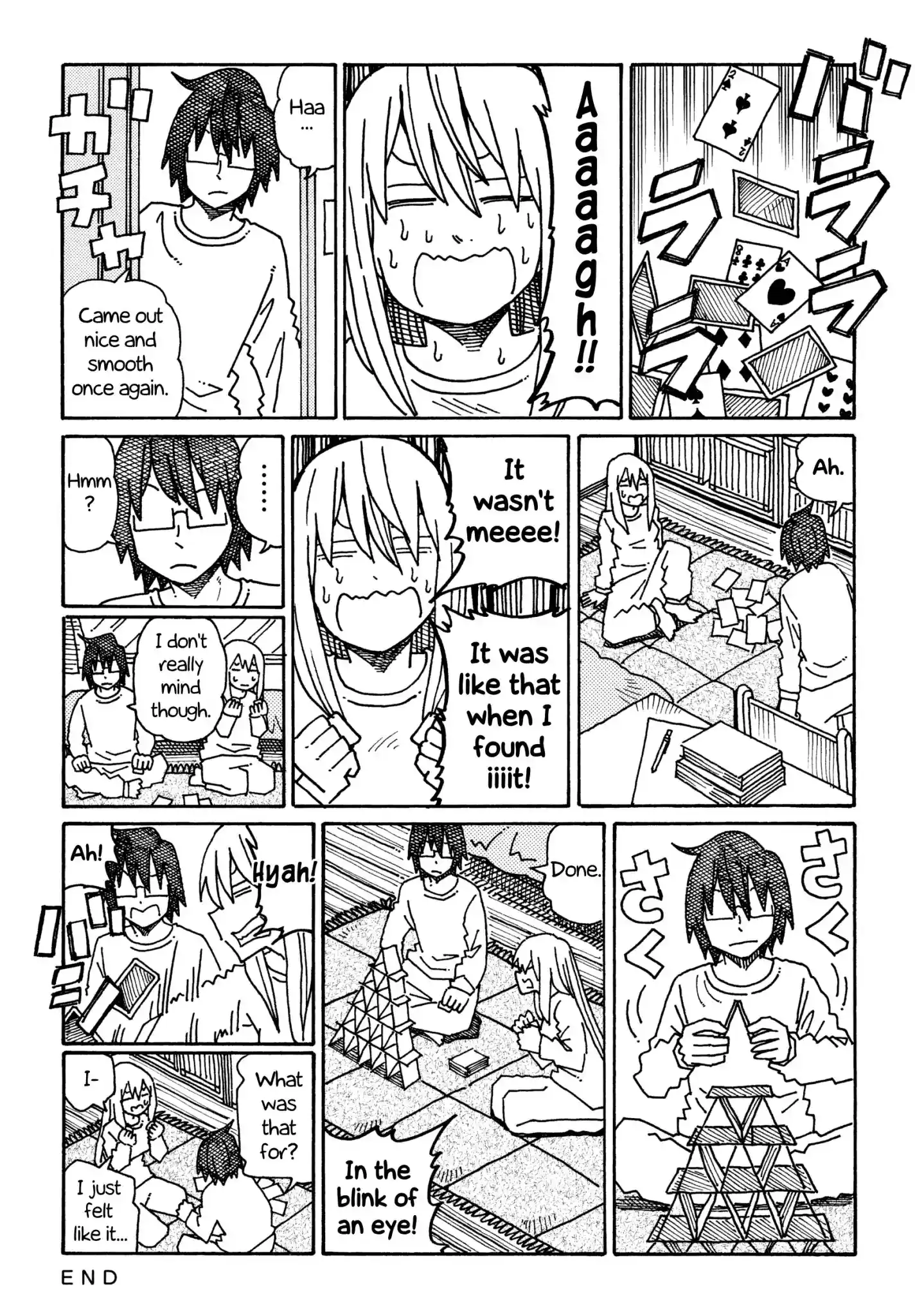 Hatarakanai Futari (The Jobless Siblings) Chapter 252: Card Tower