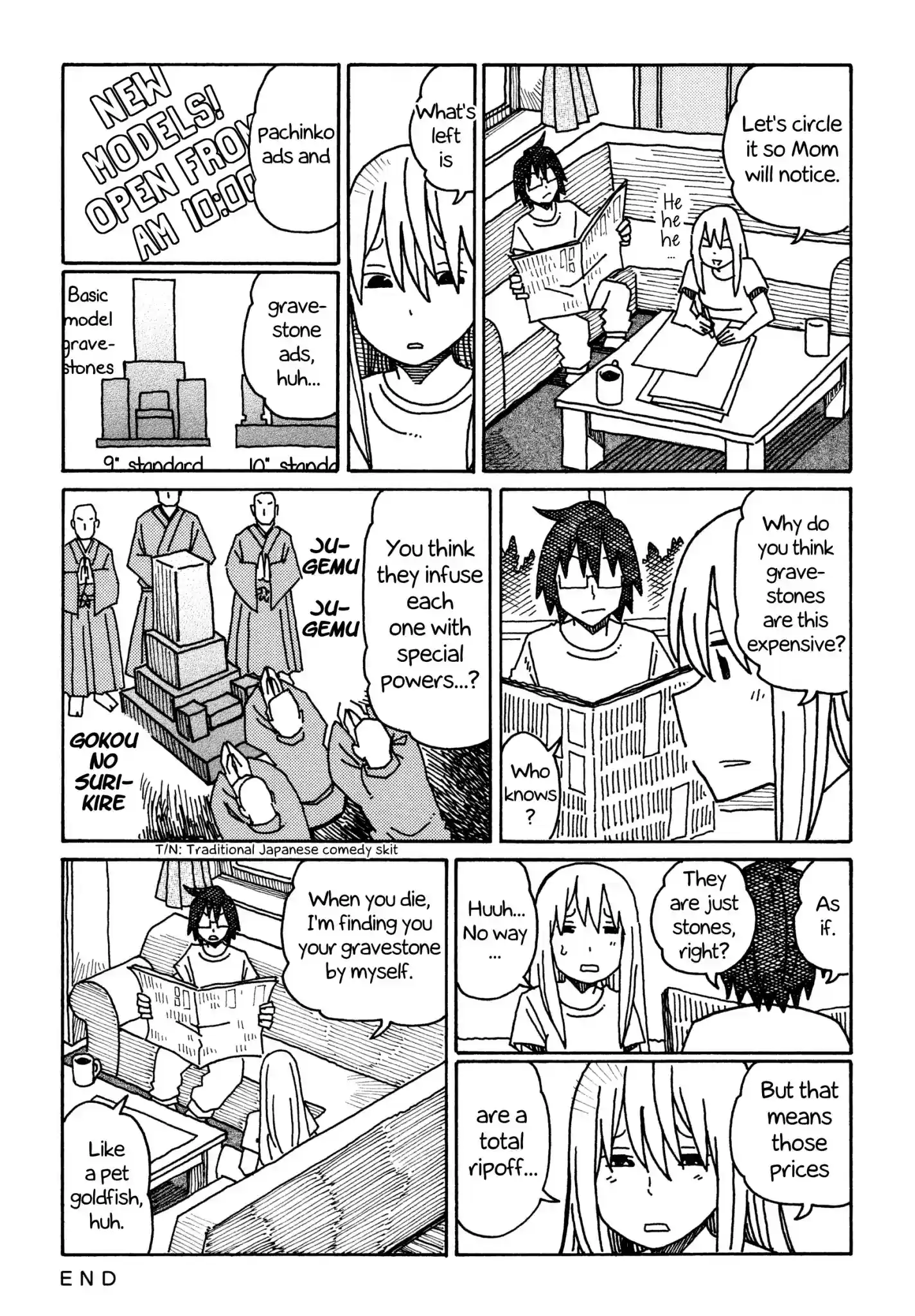 Hatarakanai Futari (The Jobless Siblings) Chapter 270: The Newspaper And Ads