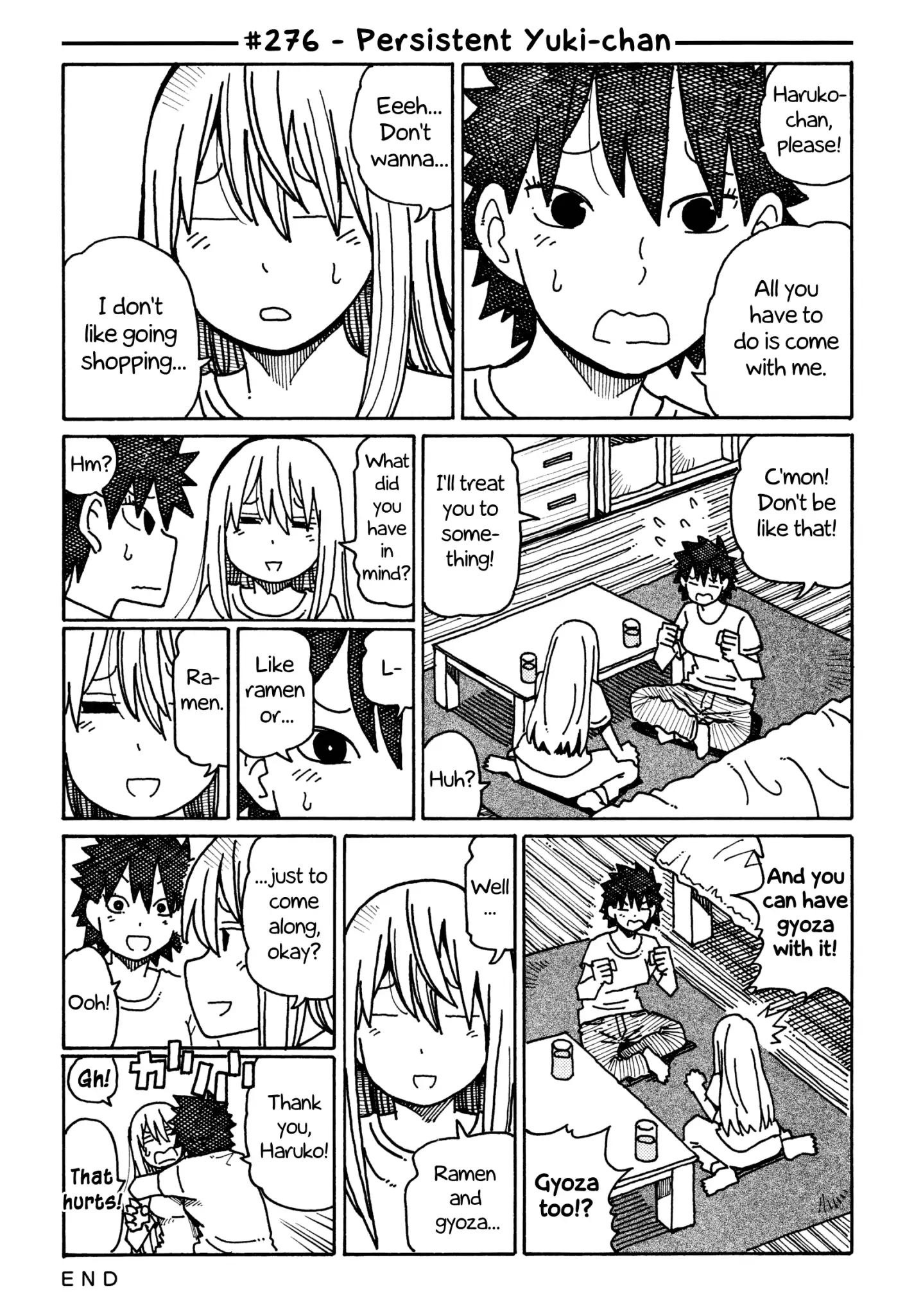 Hatarakanai Futari (The Jobless Siblings) Chapter 276: Persistent Yuki-Chan