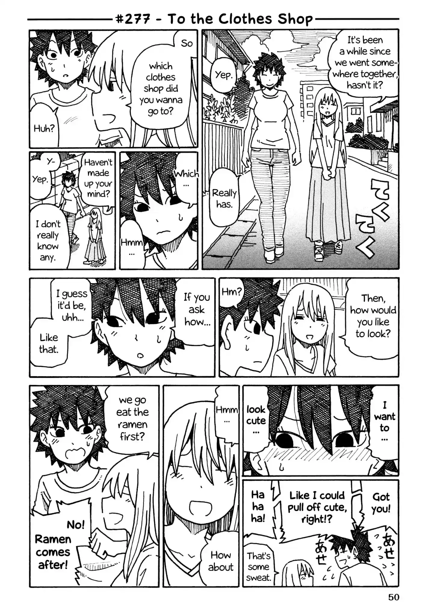 Hatarakanai Futari (The Jobless Siblings) Chapter 277: To The Clothes Shop