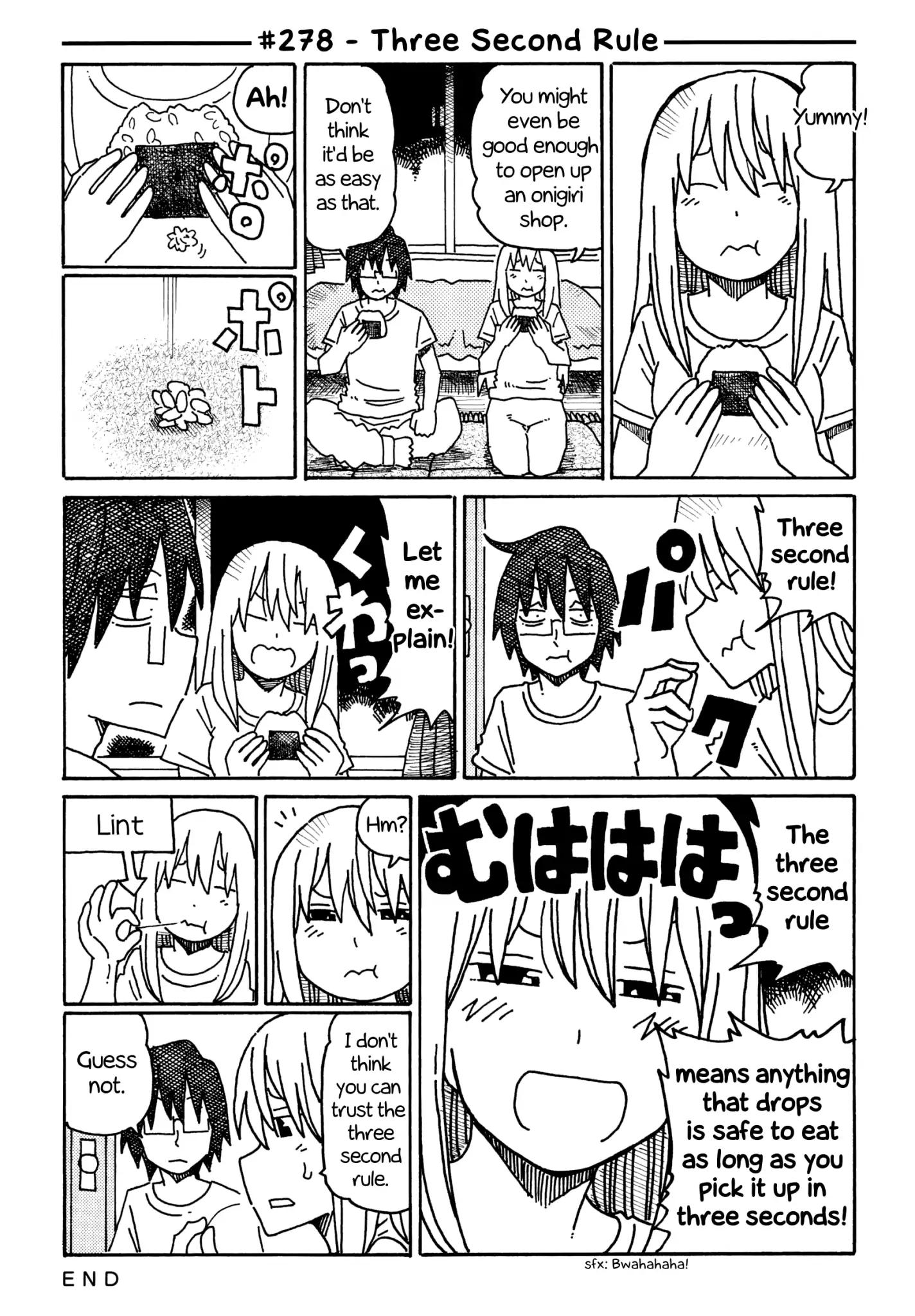 Hatarakanai Futari (The Jobless Siblings) Chapter 278: Three Second Rule