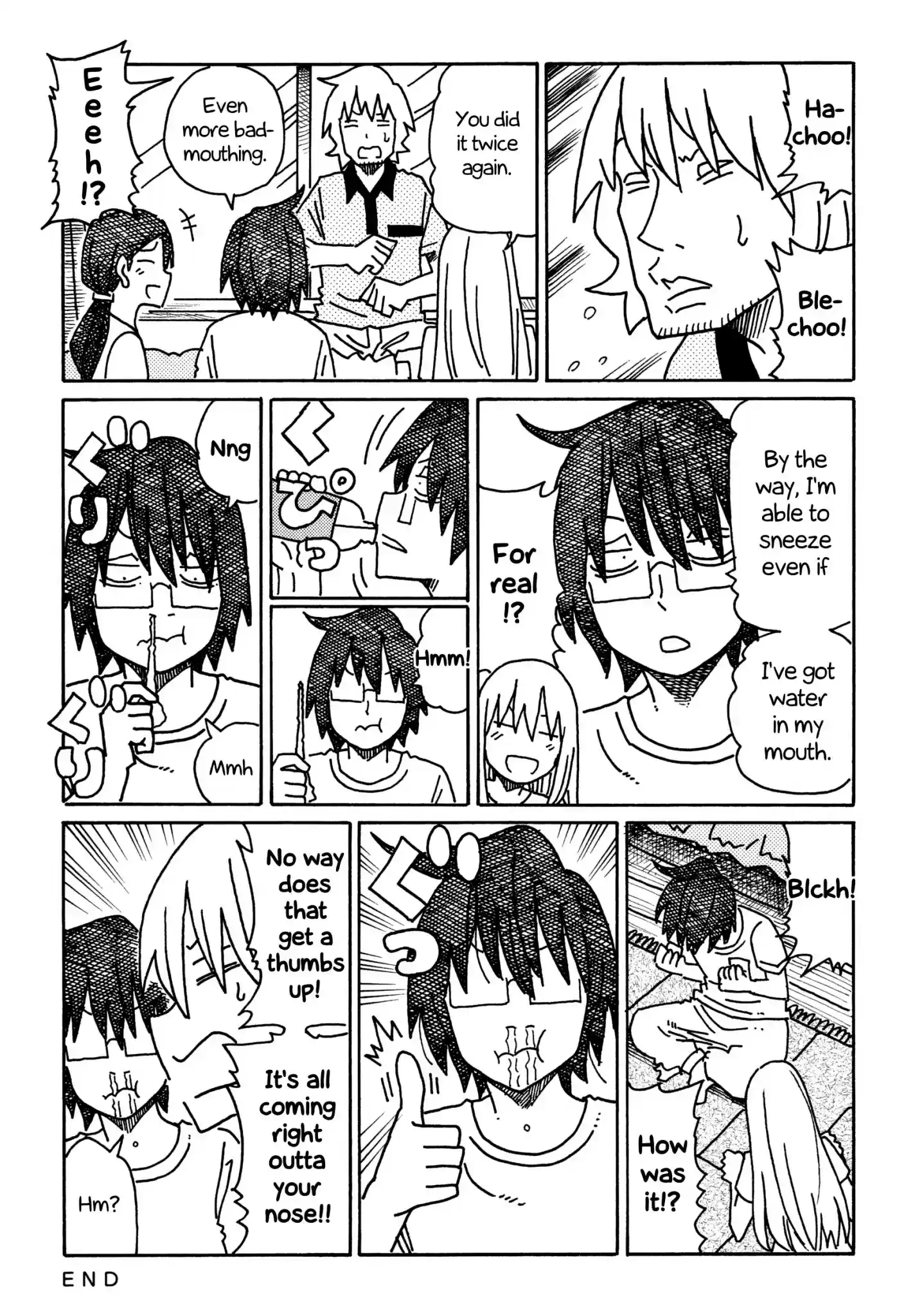 Hatarakanai Futari (The Jobless Siblings) Chapter 292: Sneeze