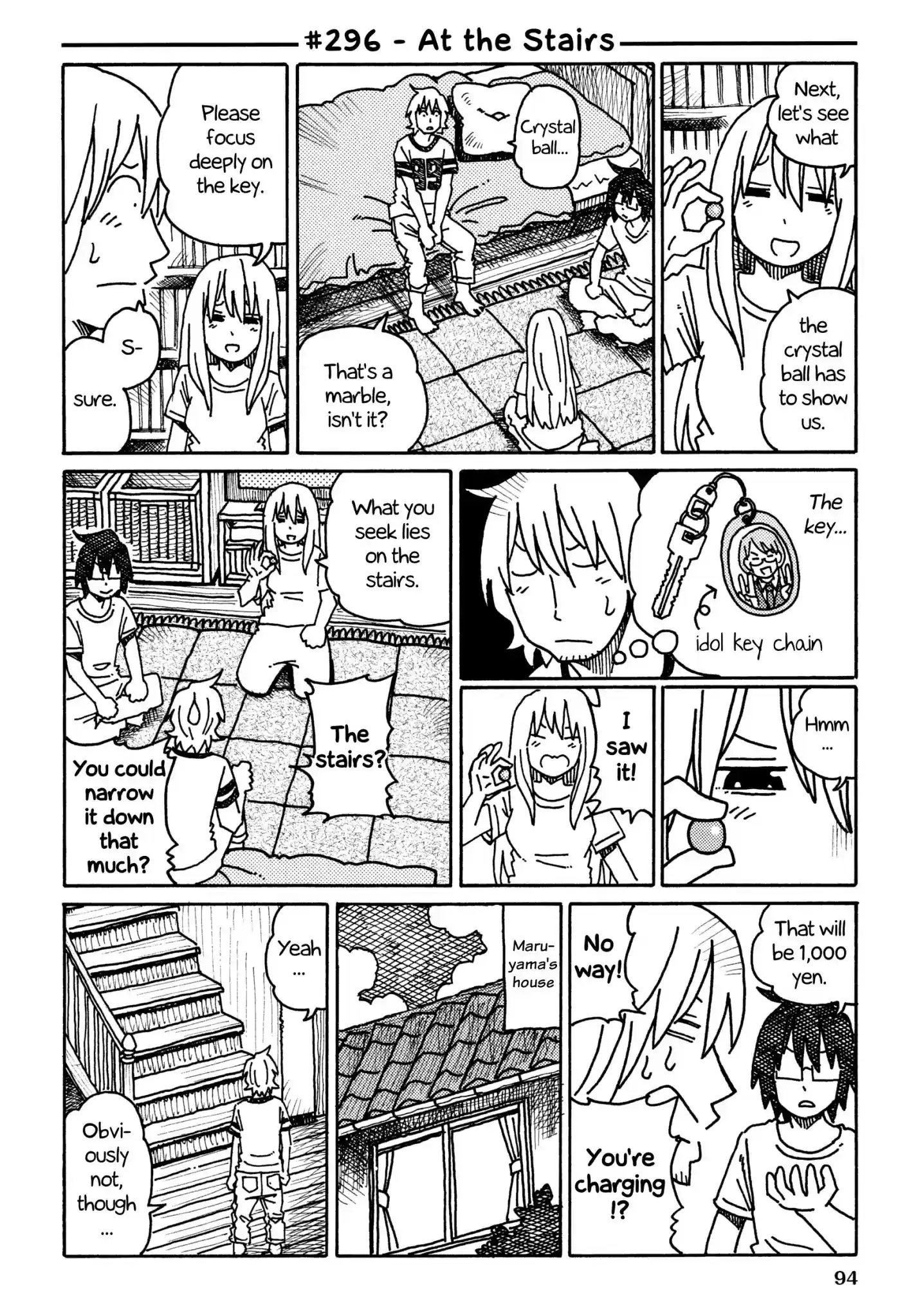 Hatarakanai Futari (The Jobless Siblings) Chapter 296: At The Stairs