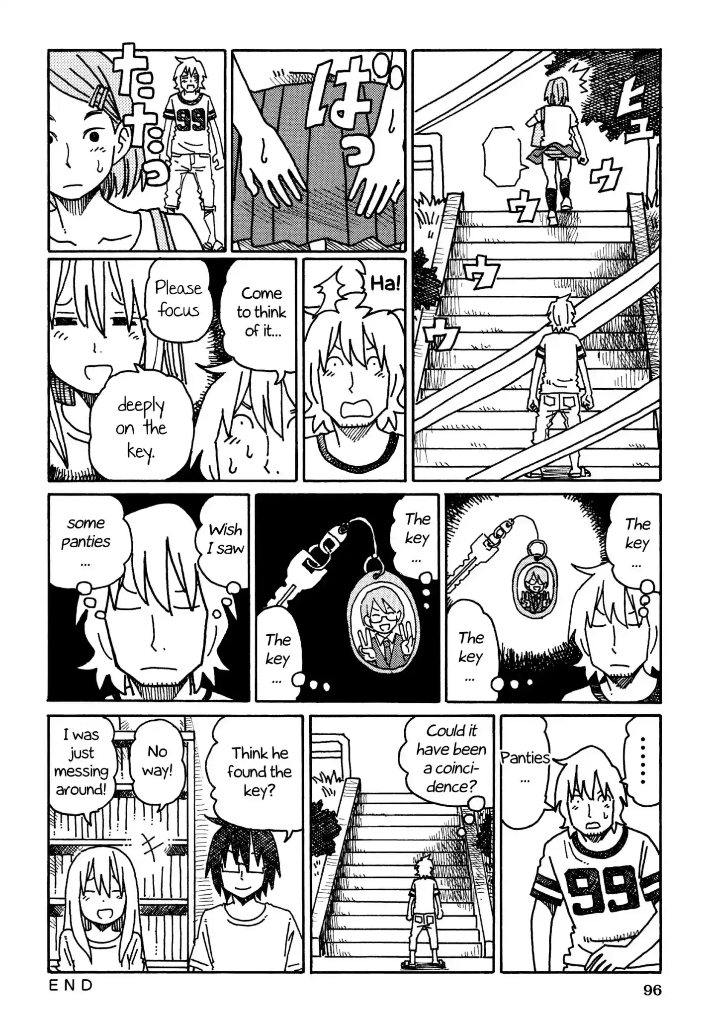 Hatarakanai Futari (The Jobless Siblings) Chapter 296: At The Stairs